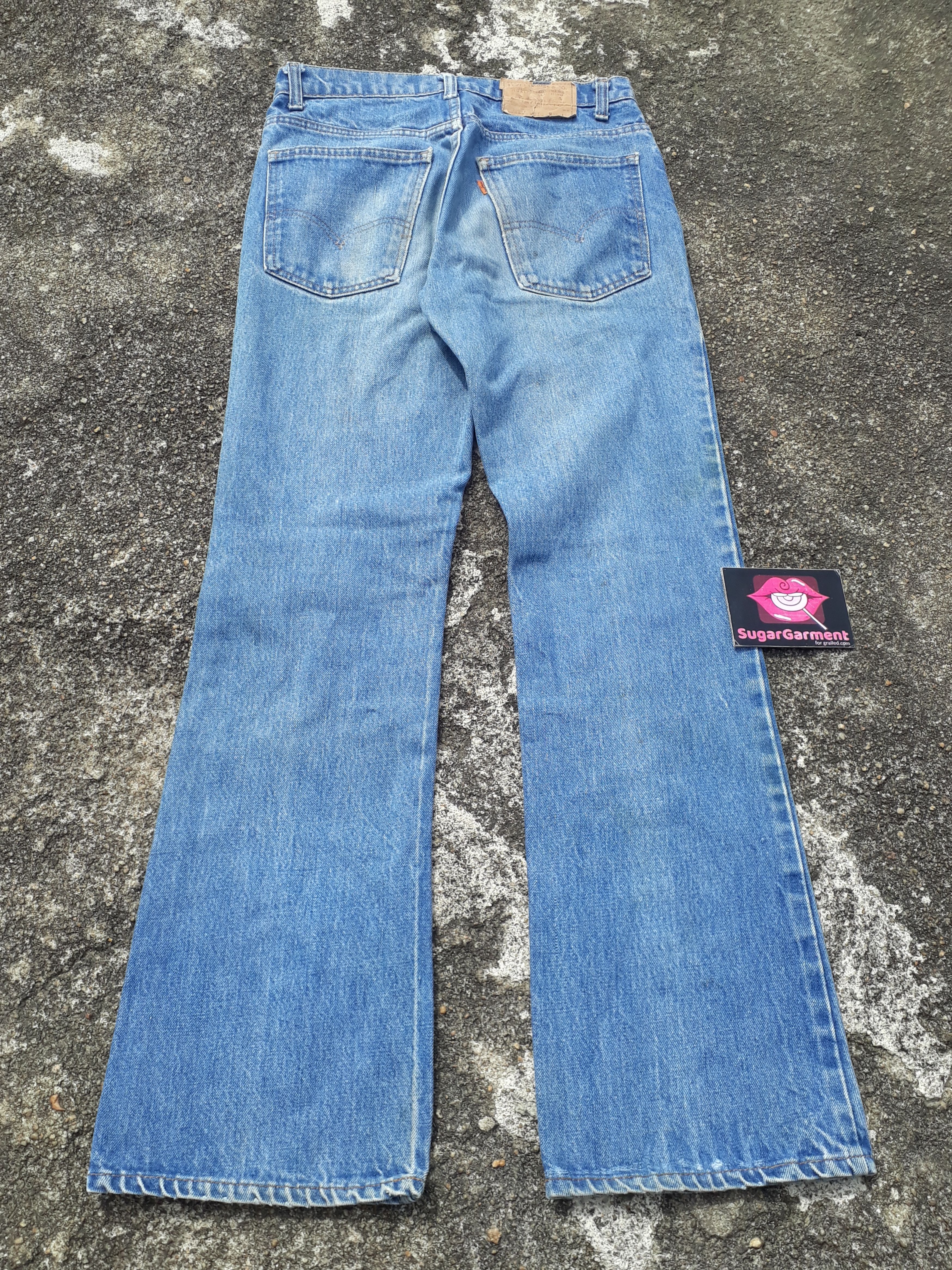 Levi's Levis 517 Jeans Flare Bootcut Orange Tab Size US 29 - 4 Thumbnail