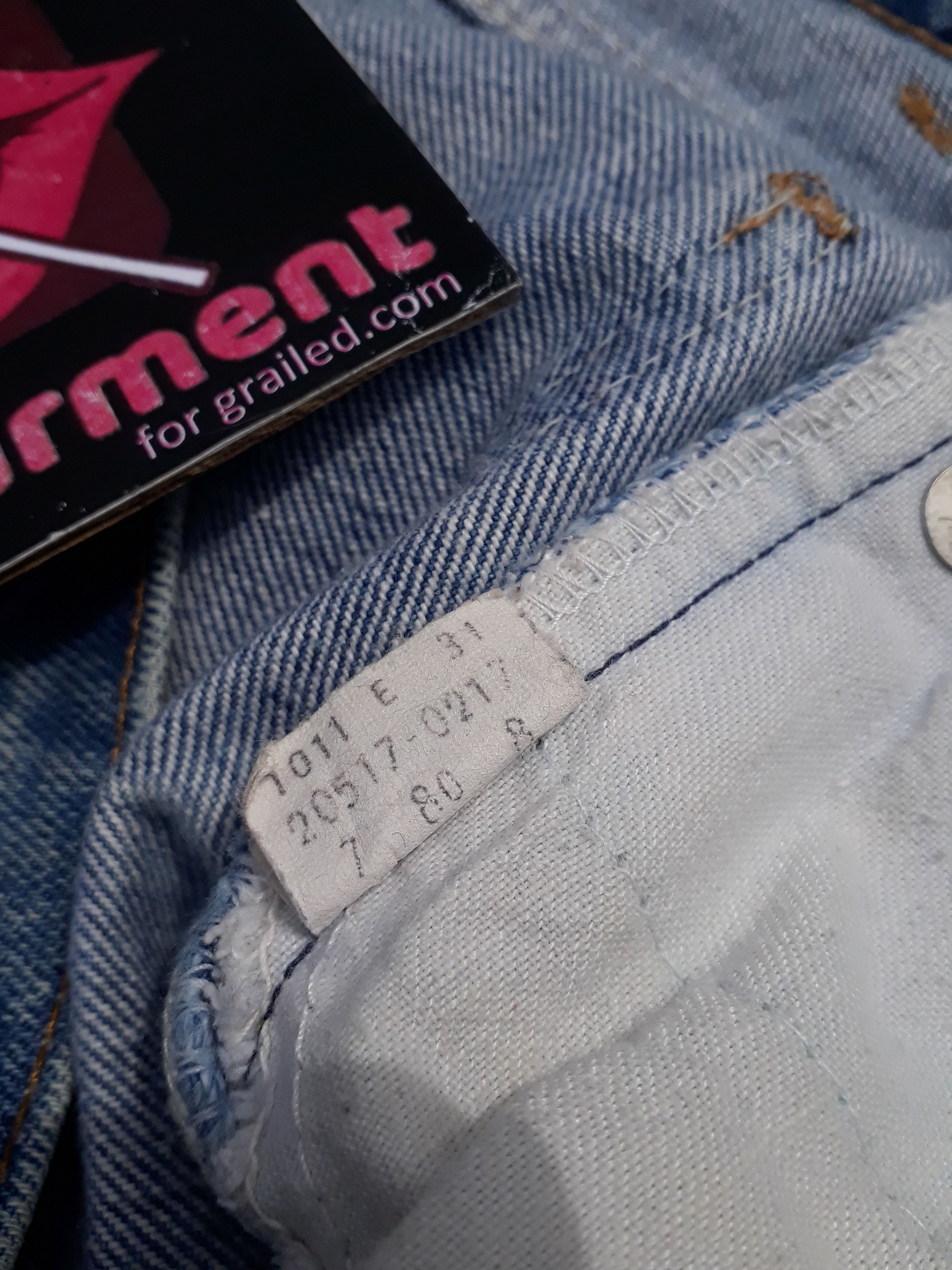 Levi's Levis 517 Jeans Flare Bootcut Orange Tab Size US 29 - 5 Thumbnail