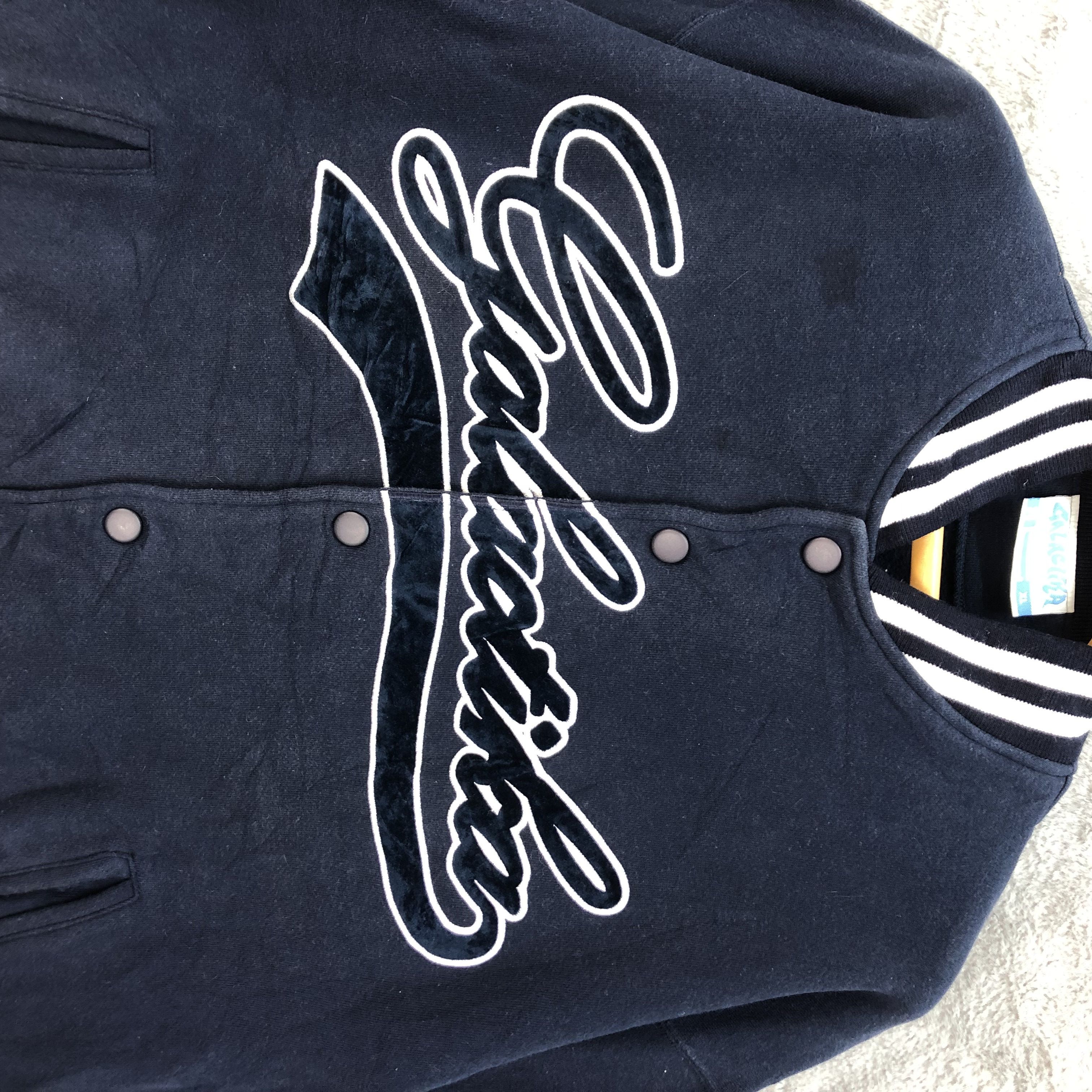 Japanese Brand GALACTIKA Big Logo Varsity Jacket #4800-170 Size US XL / EU 56 / 4 - 3 Thumbnail