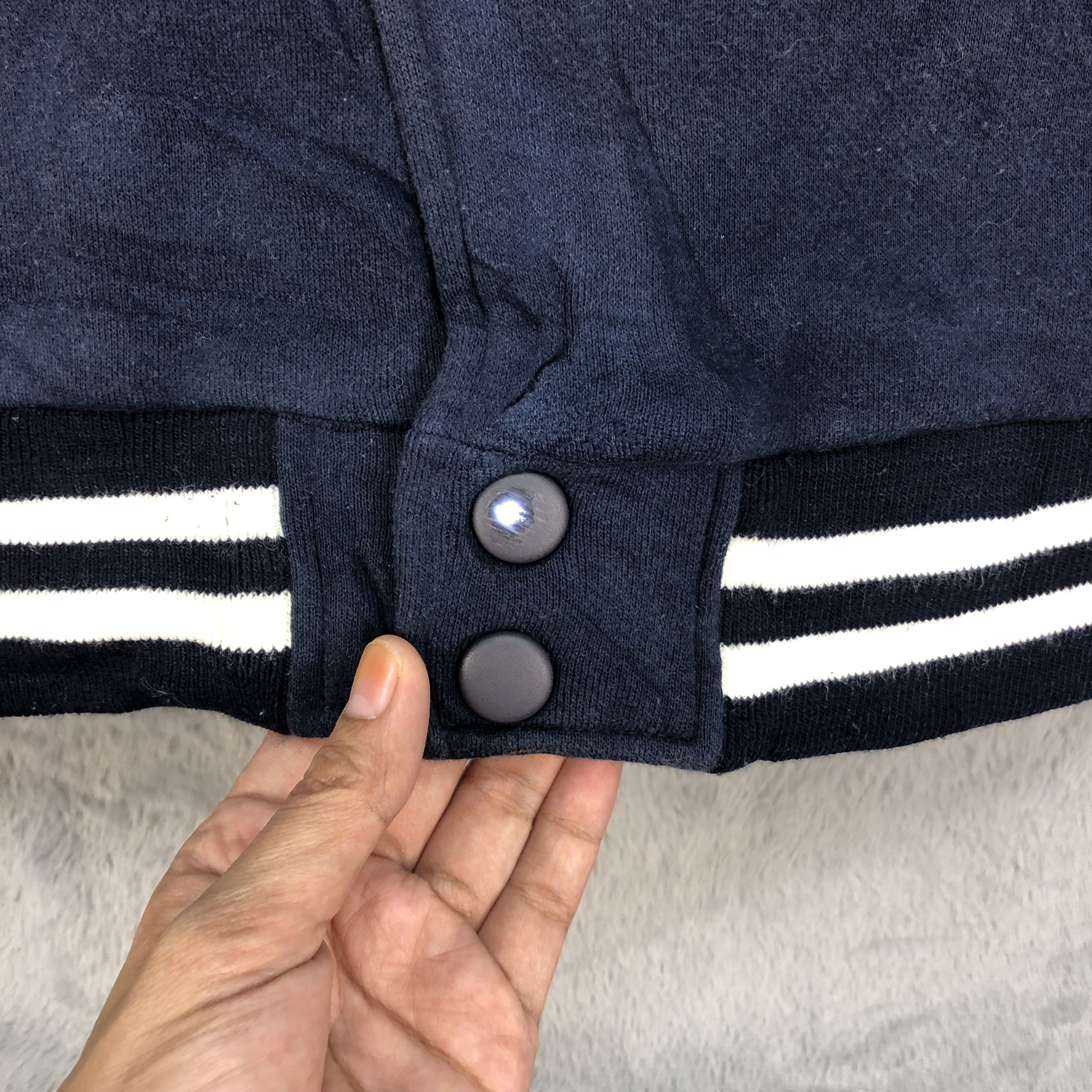 Japanese Brand GALACTIKA Big Logo Varsity Jacket #4800-170 Size US XL / EU 56 / 4 - 6 Thumbnail