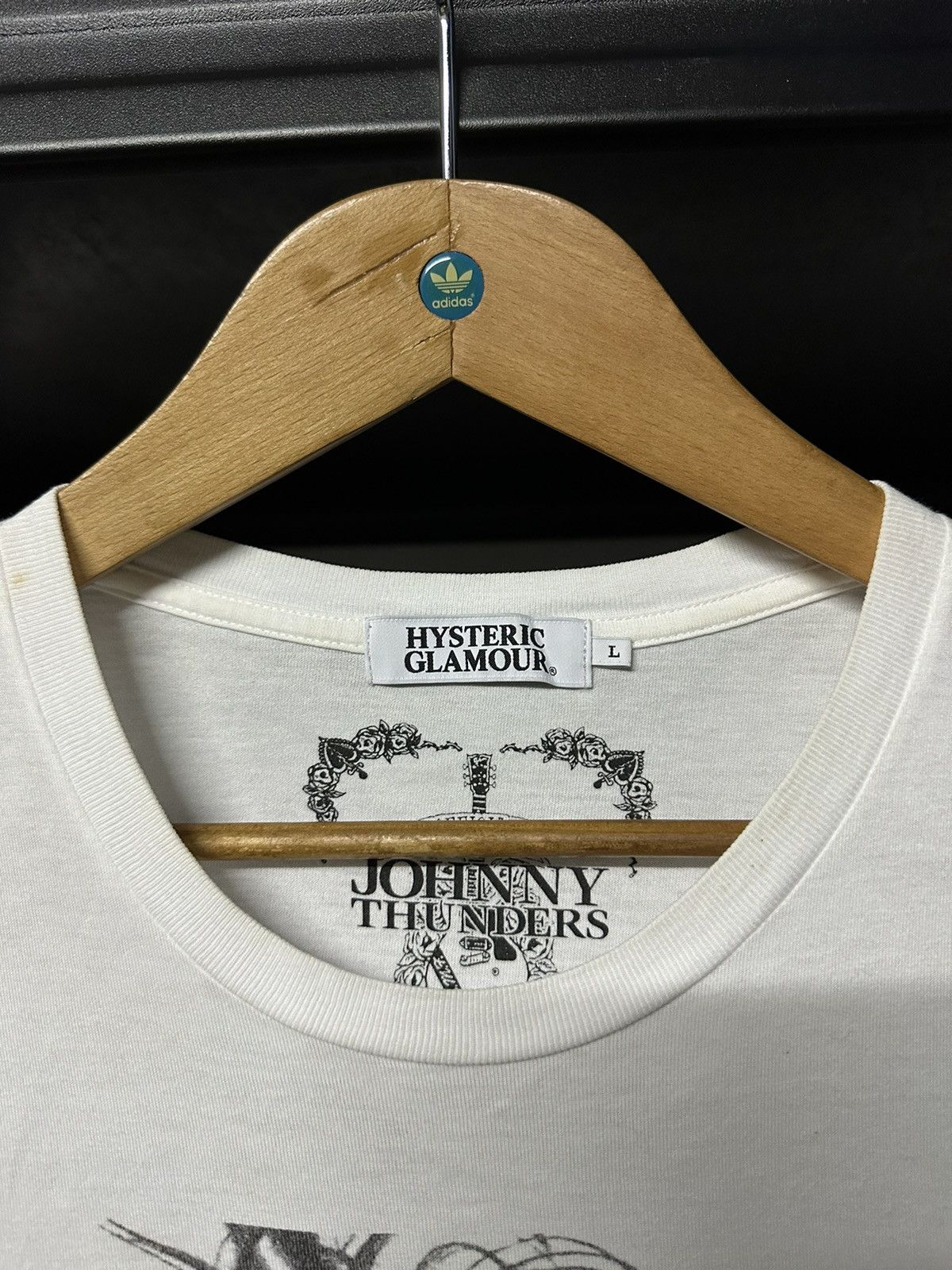 Band Tees × Hysteric Glamour × Vintage Vintage Y2K Hysteric Glamour X Jonny Thunder Tee Size US L / EU 52-54 / 3 - 4 Thumbnail