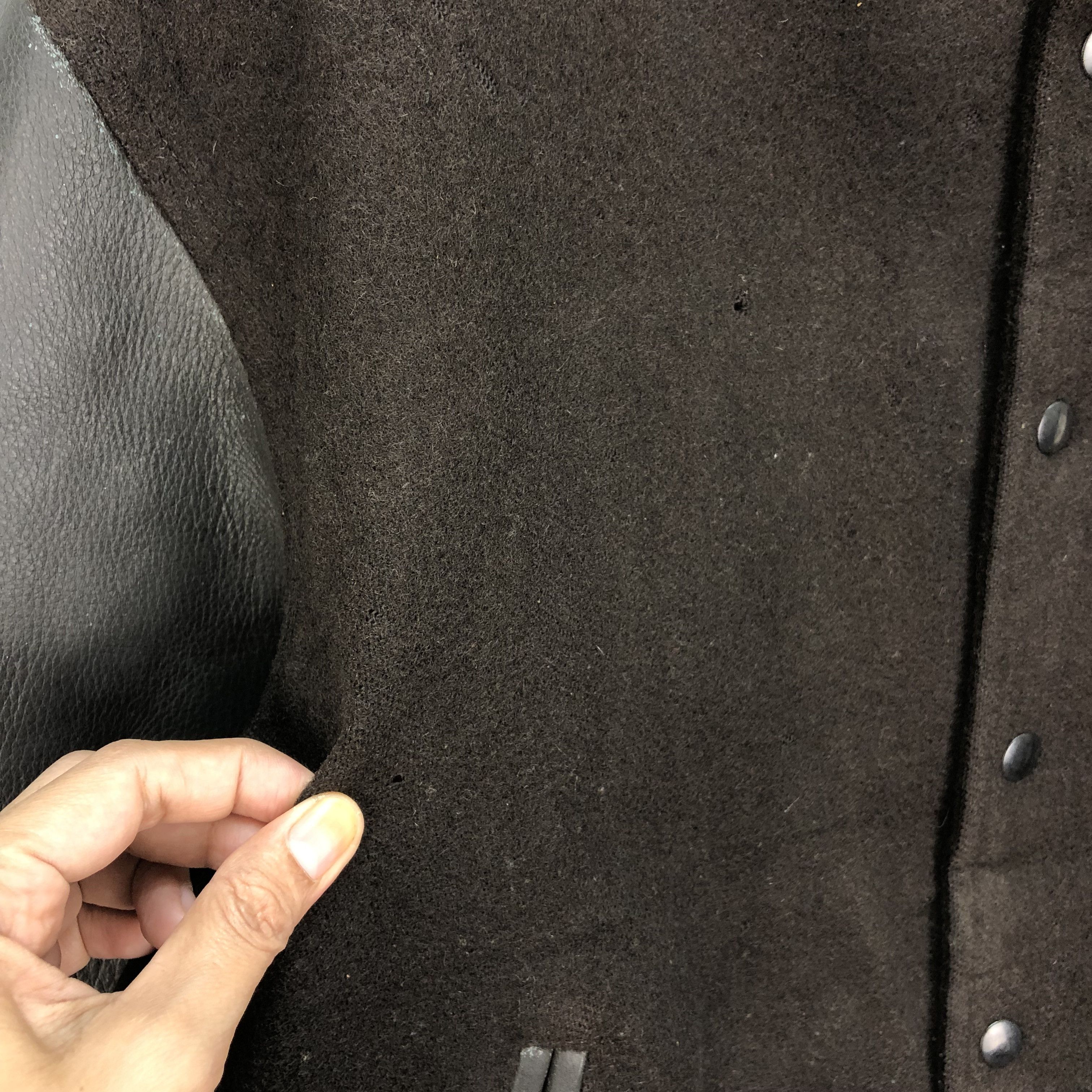 Japanese Brand DUPLEIX SPORTIVE HEROS Wool Leather Varsity Jacket #4909-27 Size US L / EU 52-54 / 3 - 9 Thumbnail