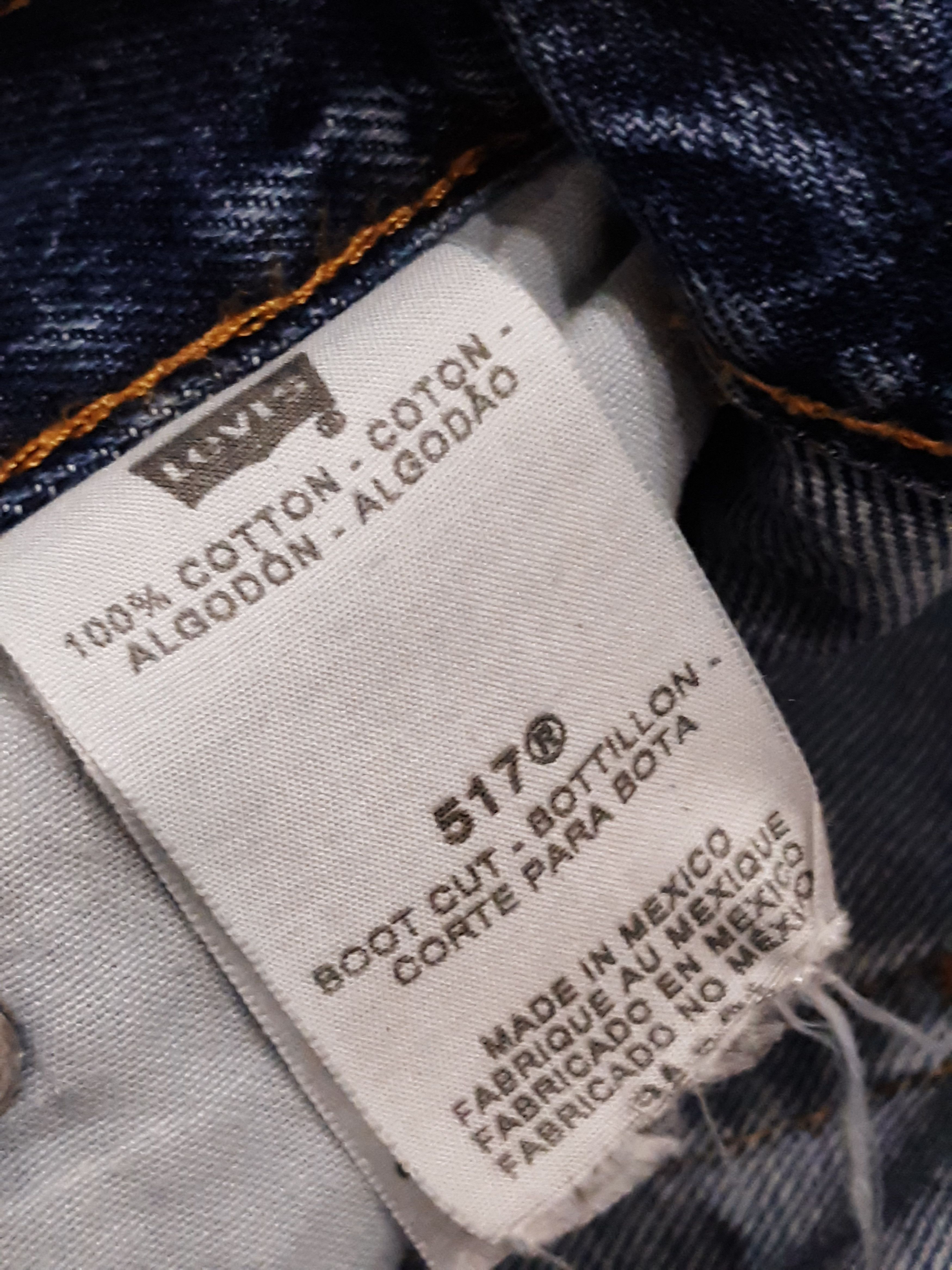 Levi's Levis 517 Jeans Bootcut Flare Vintage Size US 34 / EU 50 - 7 Thumbnail