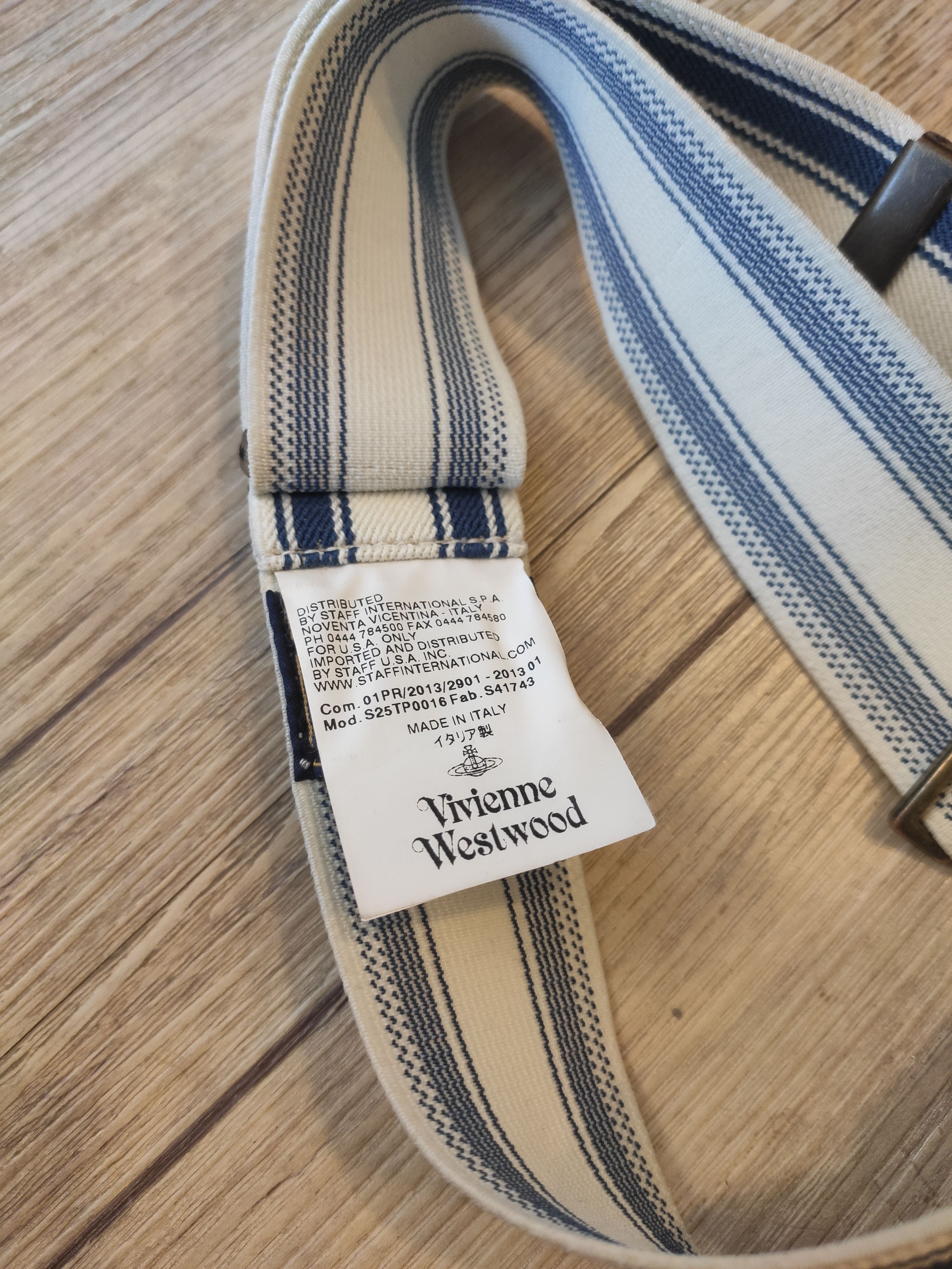 Vivienne Westwood Vivienne Westwood Elastic belt with buckle. Size ONE SIZE - 4 Thumbnail