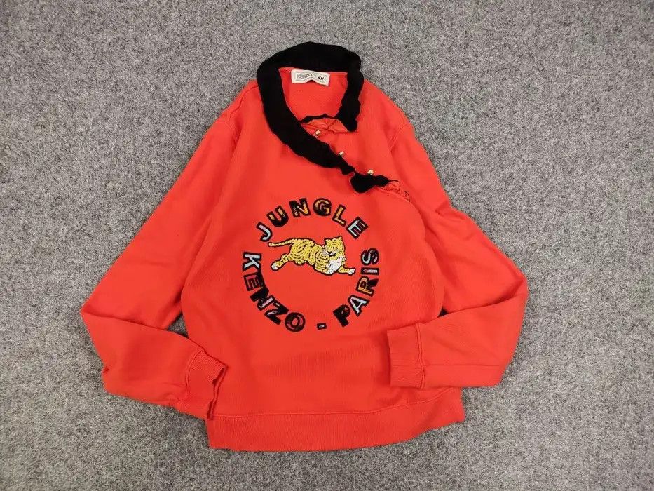 Kenzo Kenzo Jungle Paris x H&M women’s big logo Orange Sweatshirt Size M / US 6-8 / IT 42-44 - 1 Thumbnail