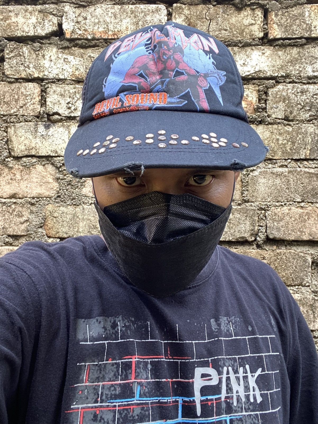 Anime Vintage Devilman Manga Series Cap Devil Sound Anime Japan Size ONE SIZE - 4 Thumbnail