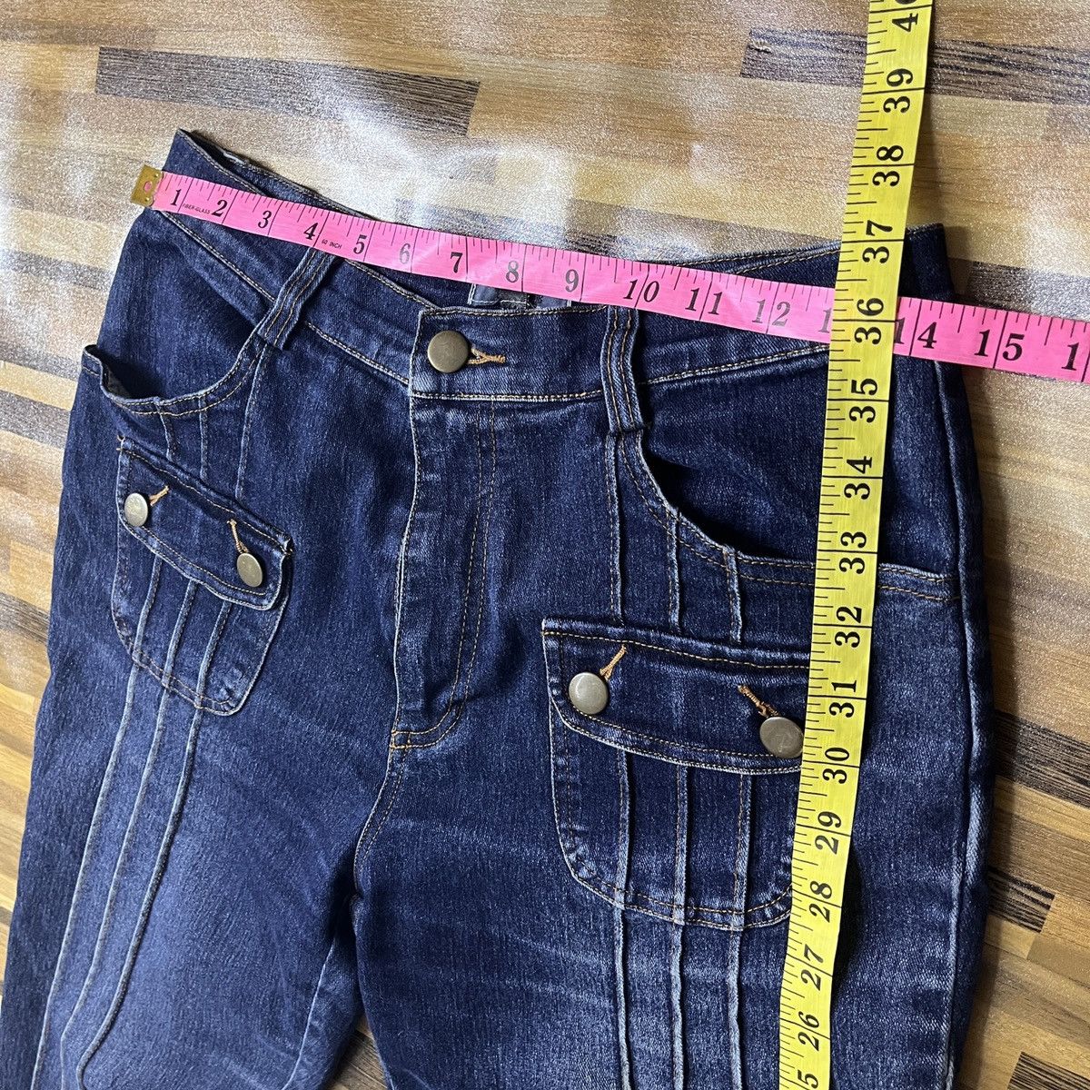 Japanese Brand Trust Club Indigo Bush Pants Denim Japanese Brand Size US 28 / EU 44 - 2 Thumbnail