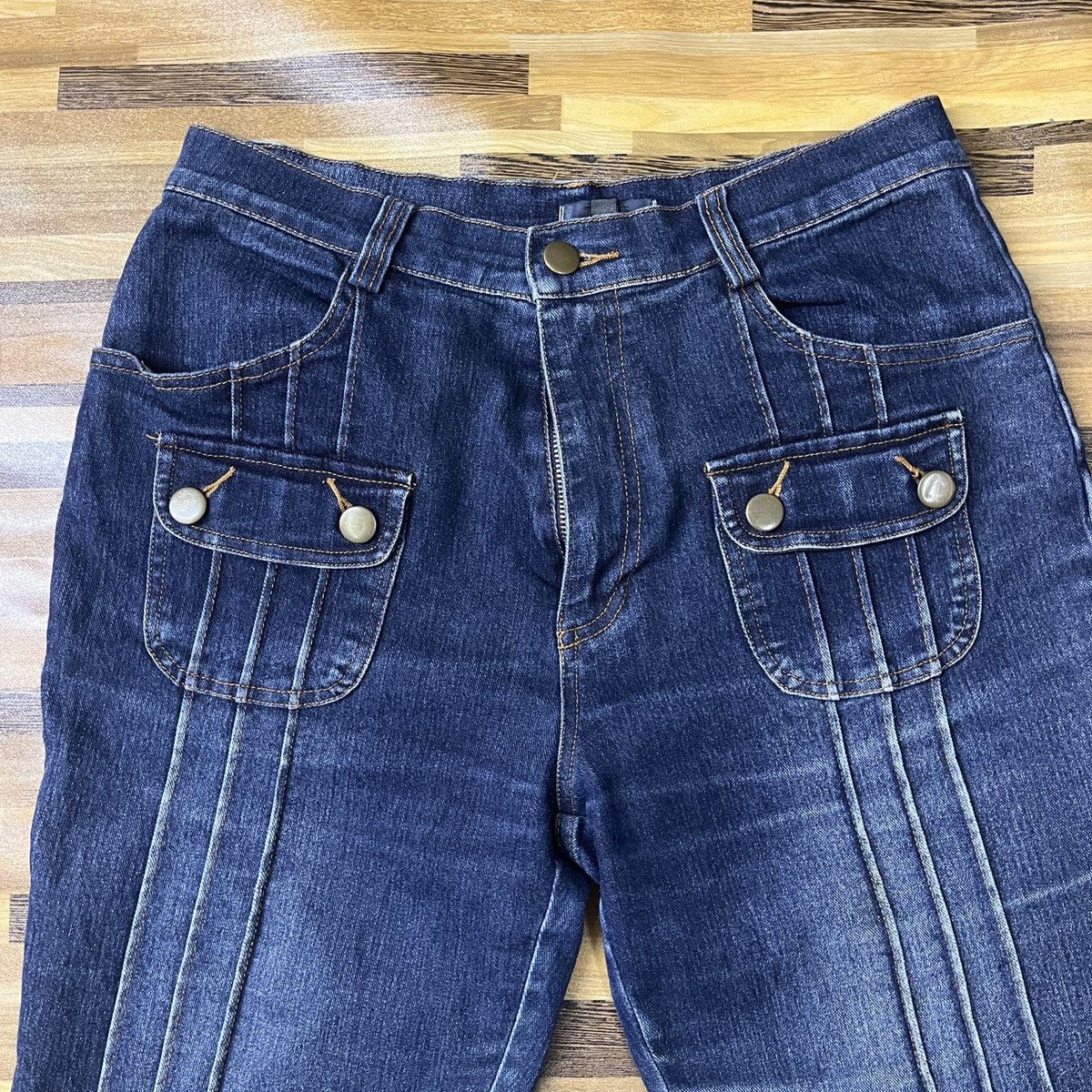 Japanese Brand Trust Club Indigo Bush Pants Denim Japanese Brand Size US 28 / EU 44 - 4 Thumbnail