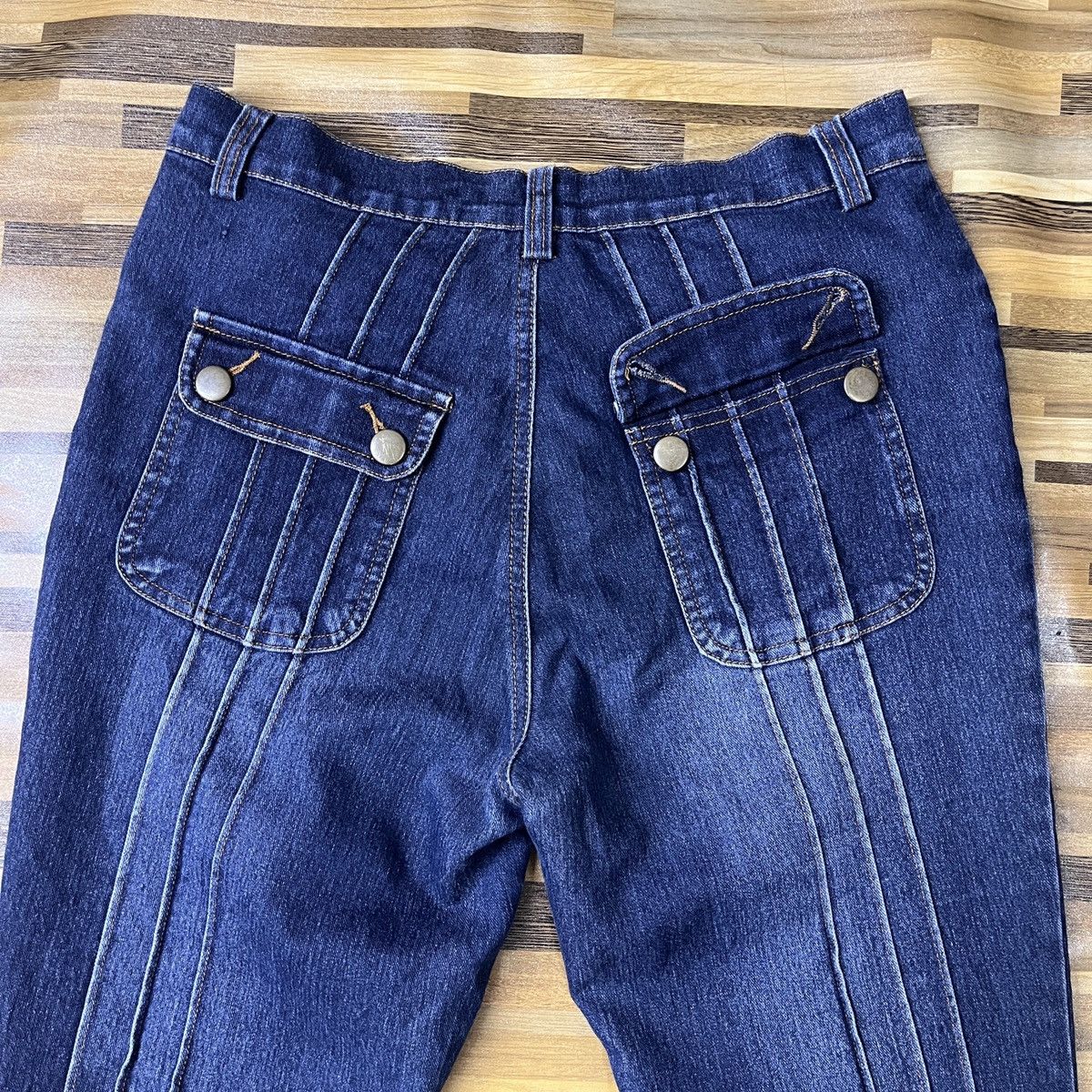 Japanese Brand Trust Club Indigo Bush Pants Denim Japanese Brand Size US 28 / EU 44 - 11 Thumbnail