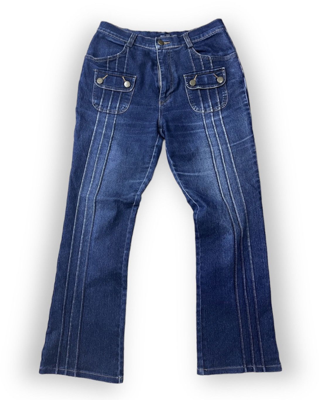 Japanese Brand Trust Club Indigo Bush Pants Denim Japanese Brand Size US 28 / EU 44 - 1 Thumbnail
