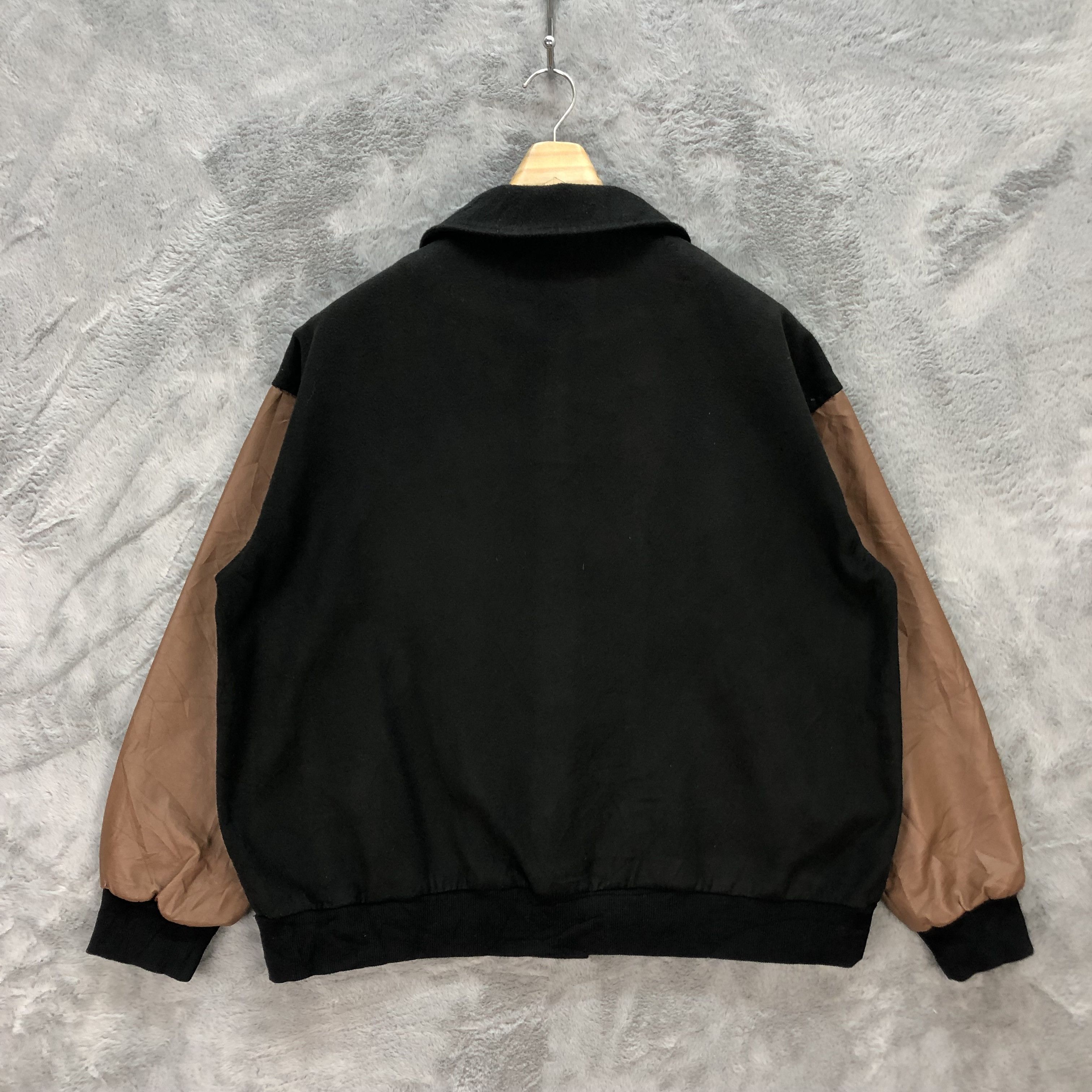 Vintage DAZY ENJOY LIFE WOOL VARSITY JACKET #6259-56 Size L / US 10 / IT 46 - 11 Thumbnail