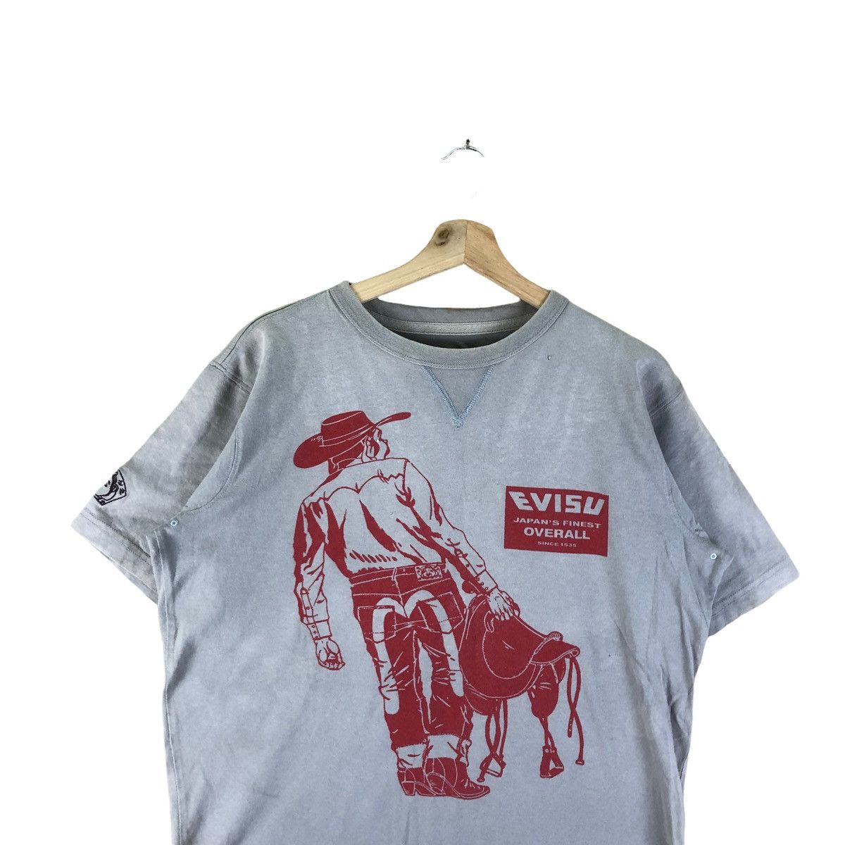Evisu × Japanese Brand × Vintage Vintage Evisu Japanese Brand Big Print Tshirt Size US L / EU 52-54 / 3 - 5 Thumbnail