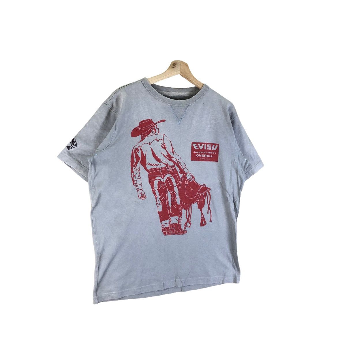 Evisu × Japanese Brand × Vintage Vintage Evisu Japanese Brand Big Print Tshirt Size US L / EU 52-54 / 3 - 3 Thumbnail