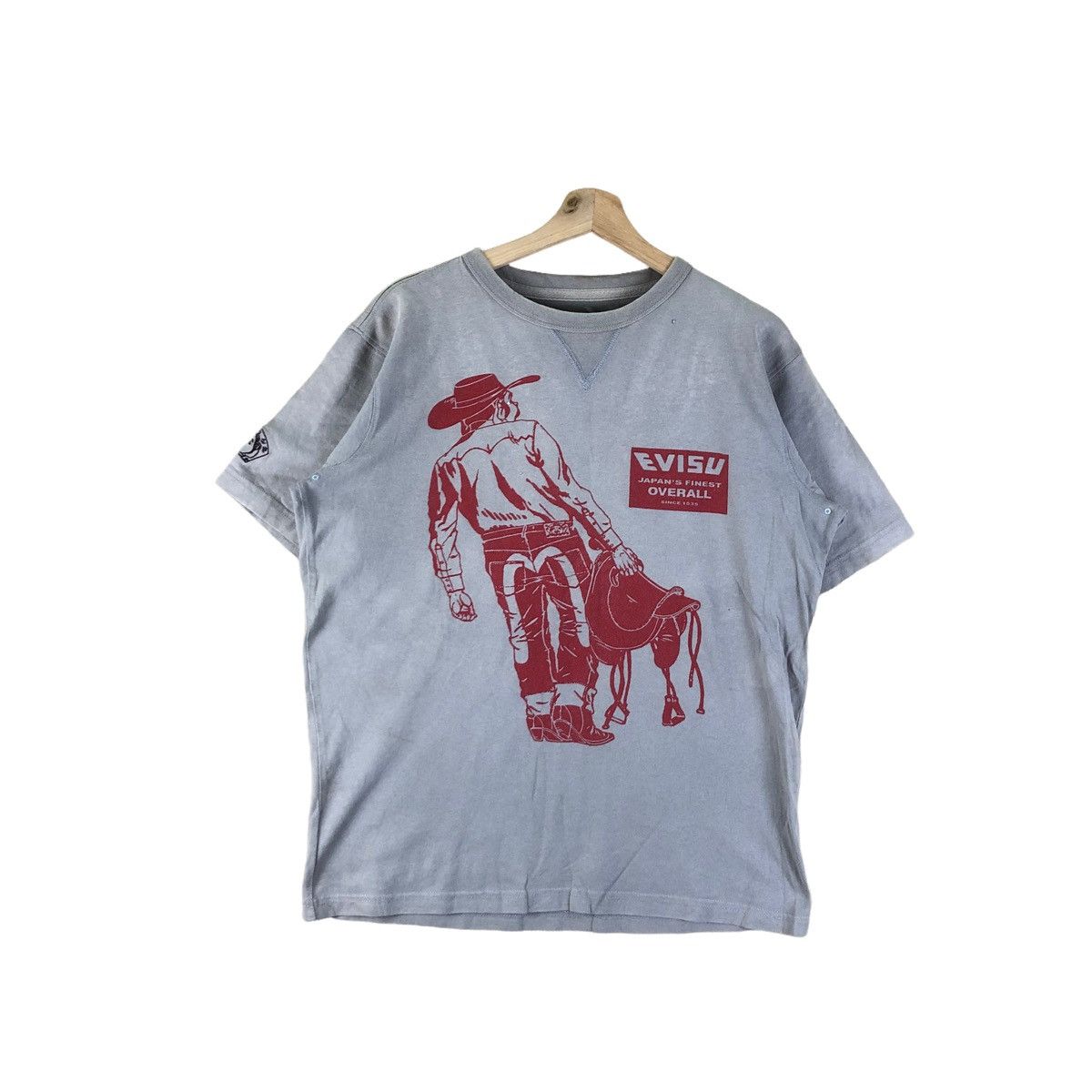 Evisu × Japanese Brand × Vintage Vintage Evisu Japanese Brand Big Print Tshirt Size US L / EU 52-54 / 3 - 2 Thumbnail