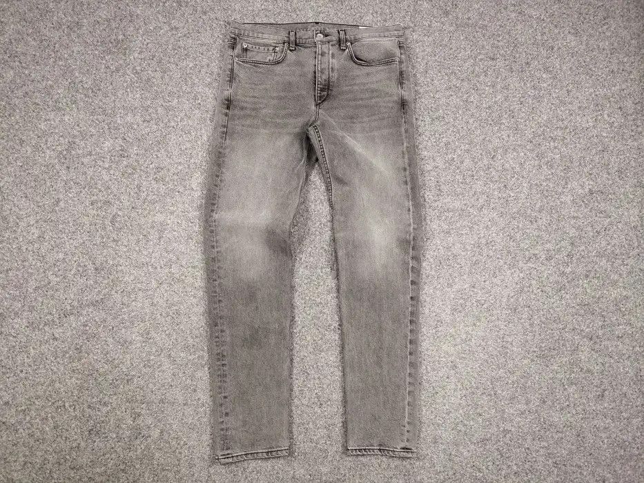 Rag & Bone Rag and Bone USA modele Gray Men's Fit 2 Slim Denim Jeans Size US 34 / EU 50 - 5 Thumbnail