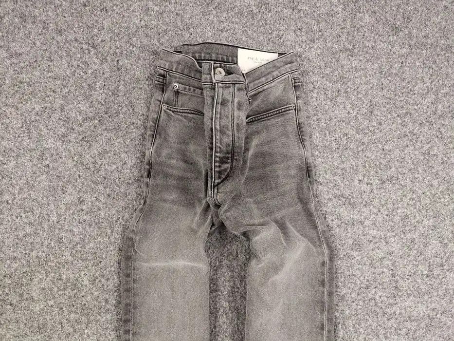 Rag & Bone Rag and Bone USA modele Gray Men's Fit 2 Slim Denim Jeans Size US 34 / EU 50 - 3 Thumbnail