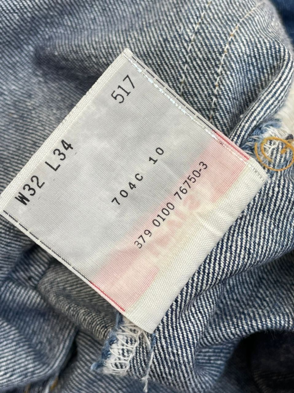 Levi's Levis 517 Bootcut Distressed Jeans Size US 31 - 9 Thumbnail