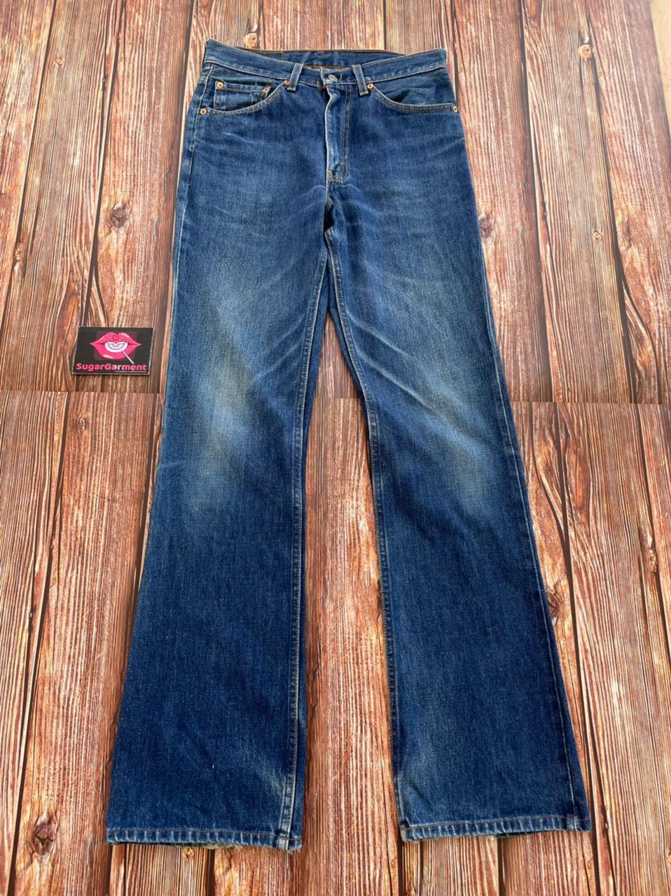 Levi's Levis 517 Bootcut Distressed Jeans Size US 31 - 1 Thumbnail