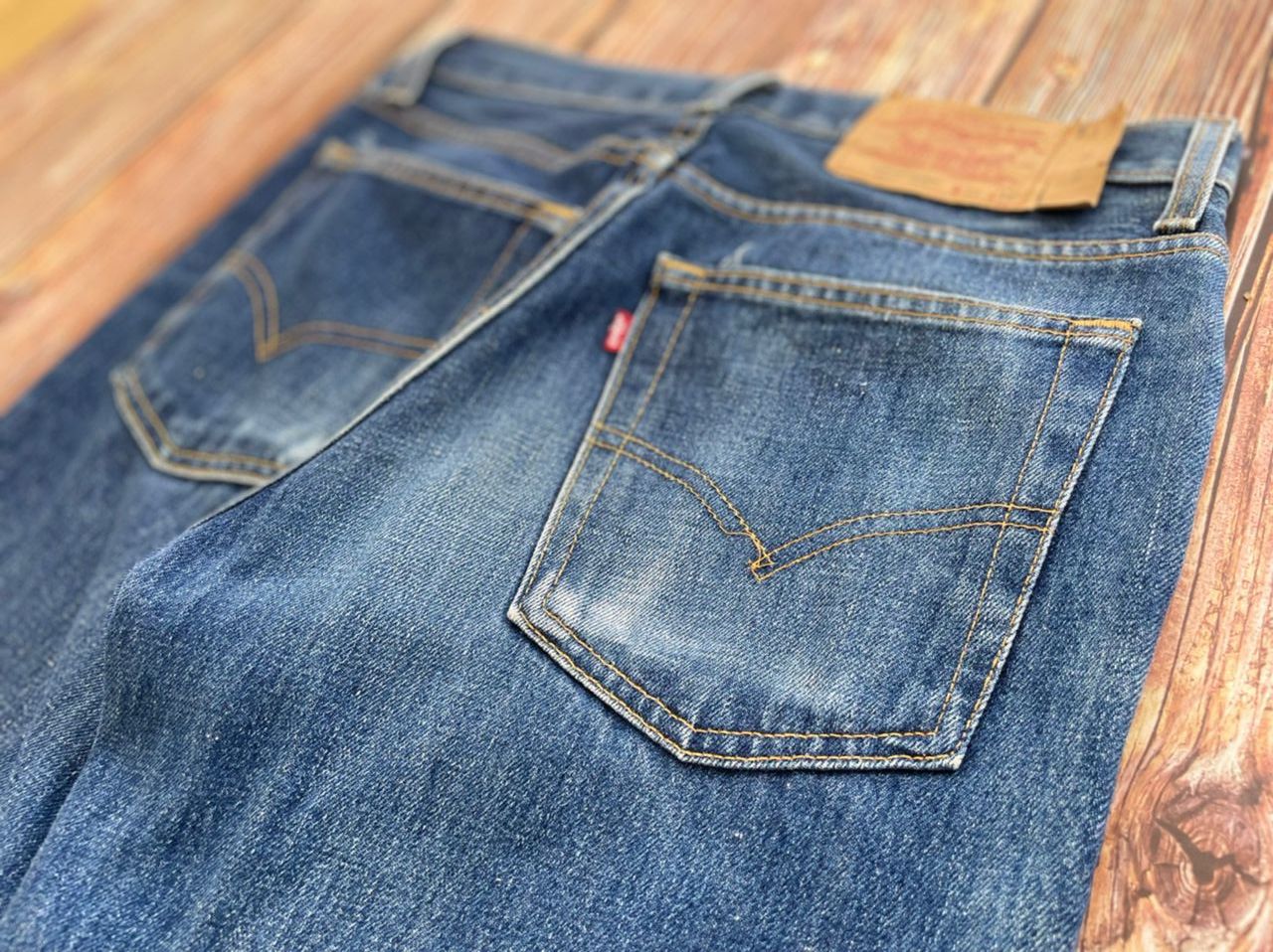 Levi's Levis 517 Bootcut Distressed Jeans Size US 31 - 4 Thumbnail