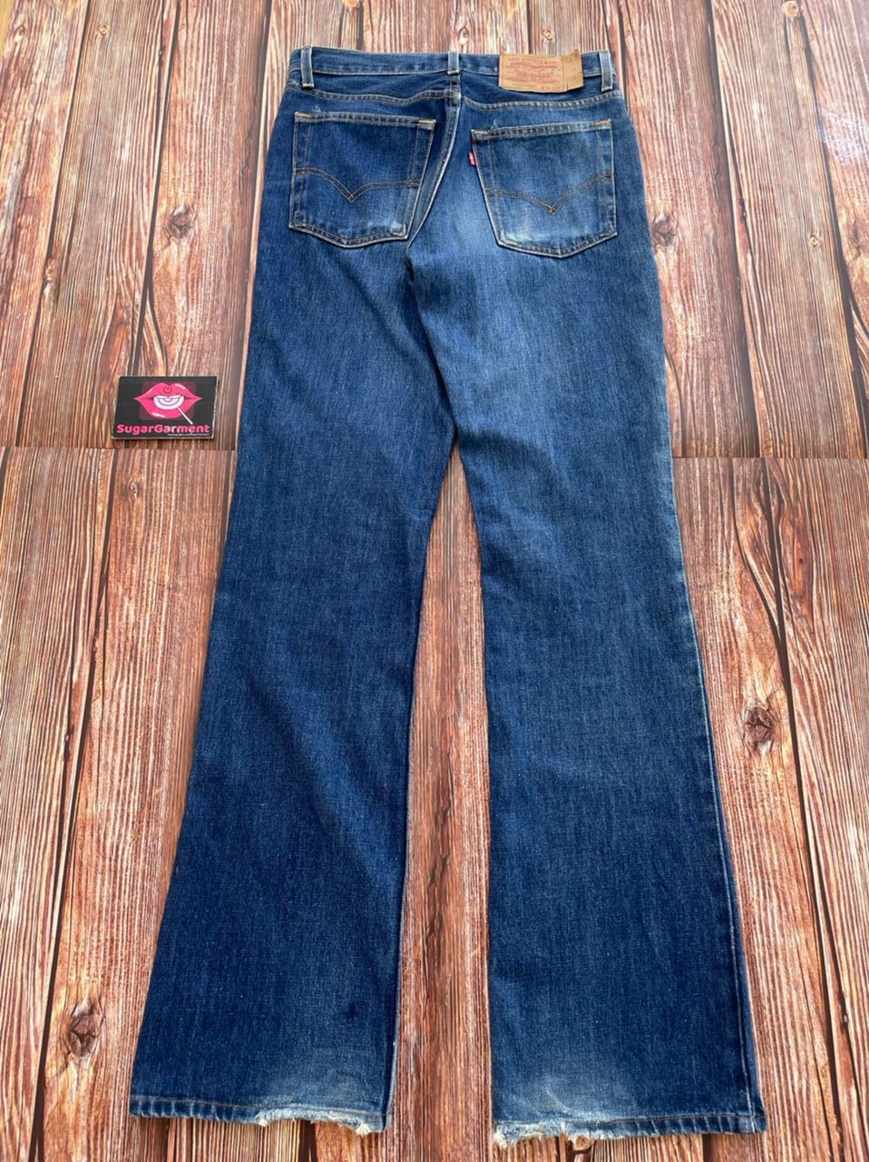 Levi's Levis 517 Bootcut Distressed Jeans Size US 31 - 5 Thumbnail