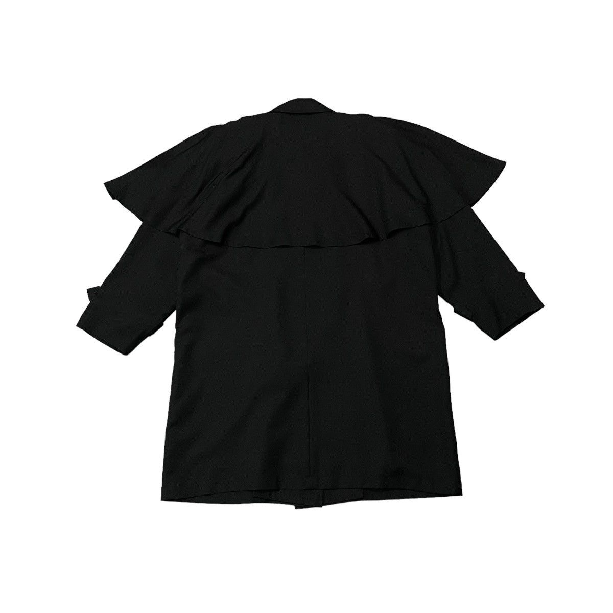 Balenciaga Balenciaga Paris Silk Gold Buttons Bat Wings Jacket Size L / US 10 / IT 46 - 13 Thumbnail