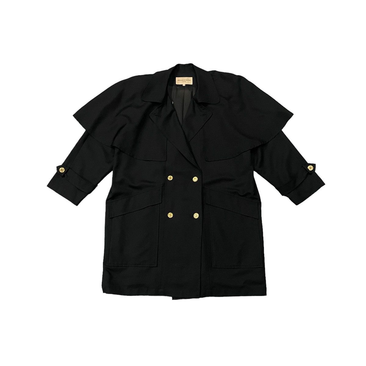 Balenciaga jacket gold deals