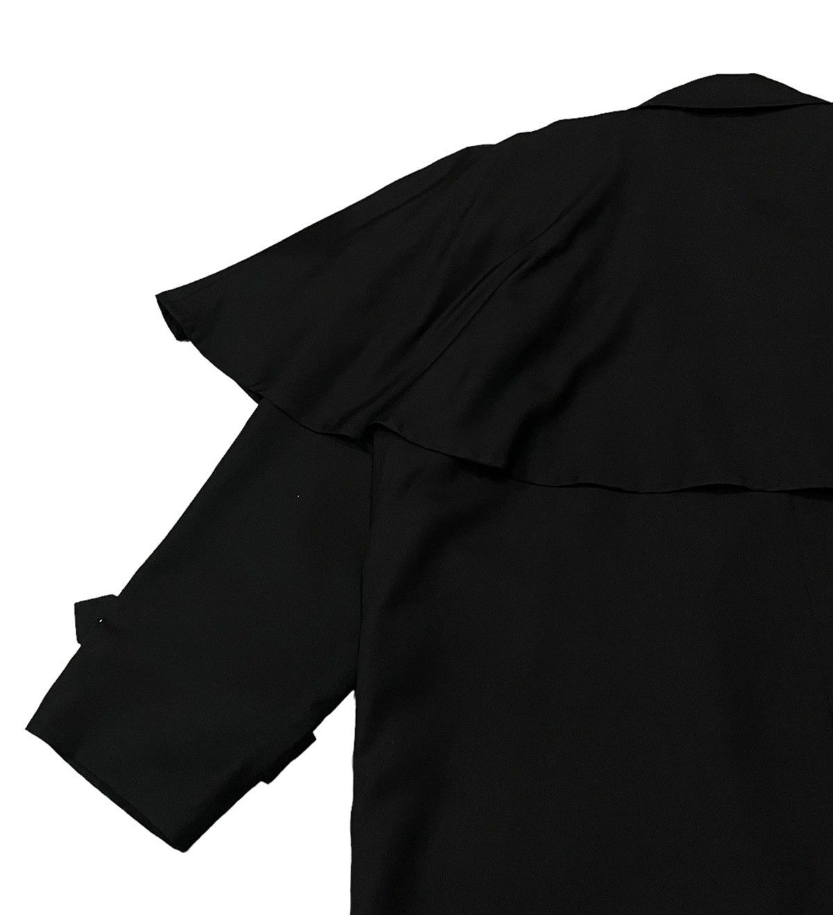 Balenciaga Balenciaga Paris Silk Gold Buttons Bat Wings Jacket Size L / US 10 / IT 46 - 17 Thumbnail
