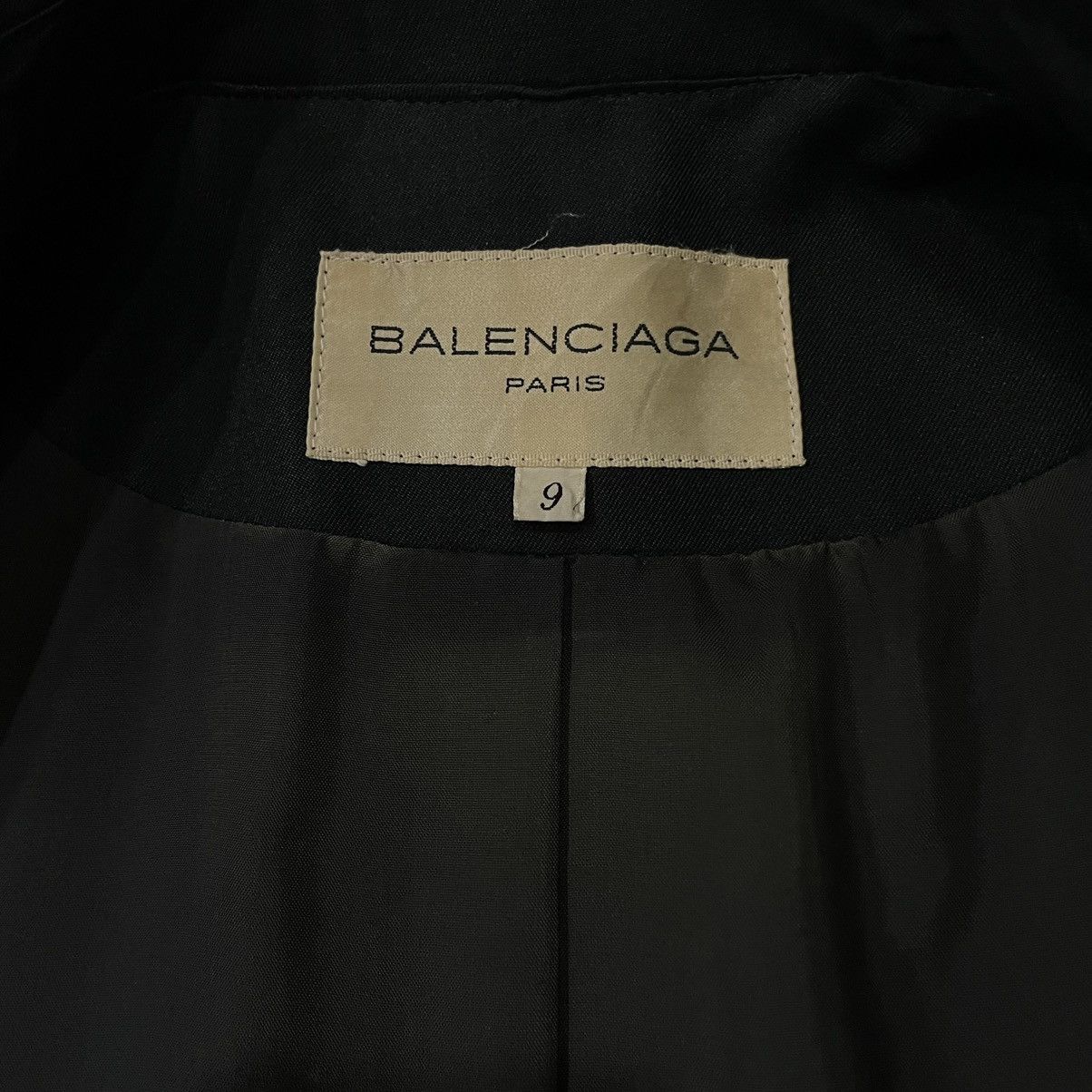 Balenciaga Balenciaga Paris Silk Gold Buttons Bat Wings Jacket Size L / US 10 / IT 46 - 21 Thumbnail