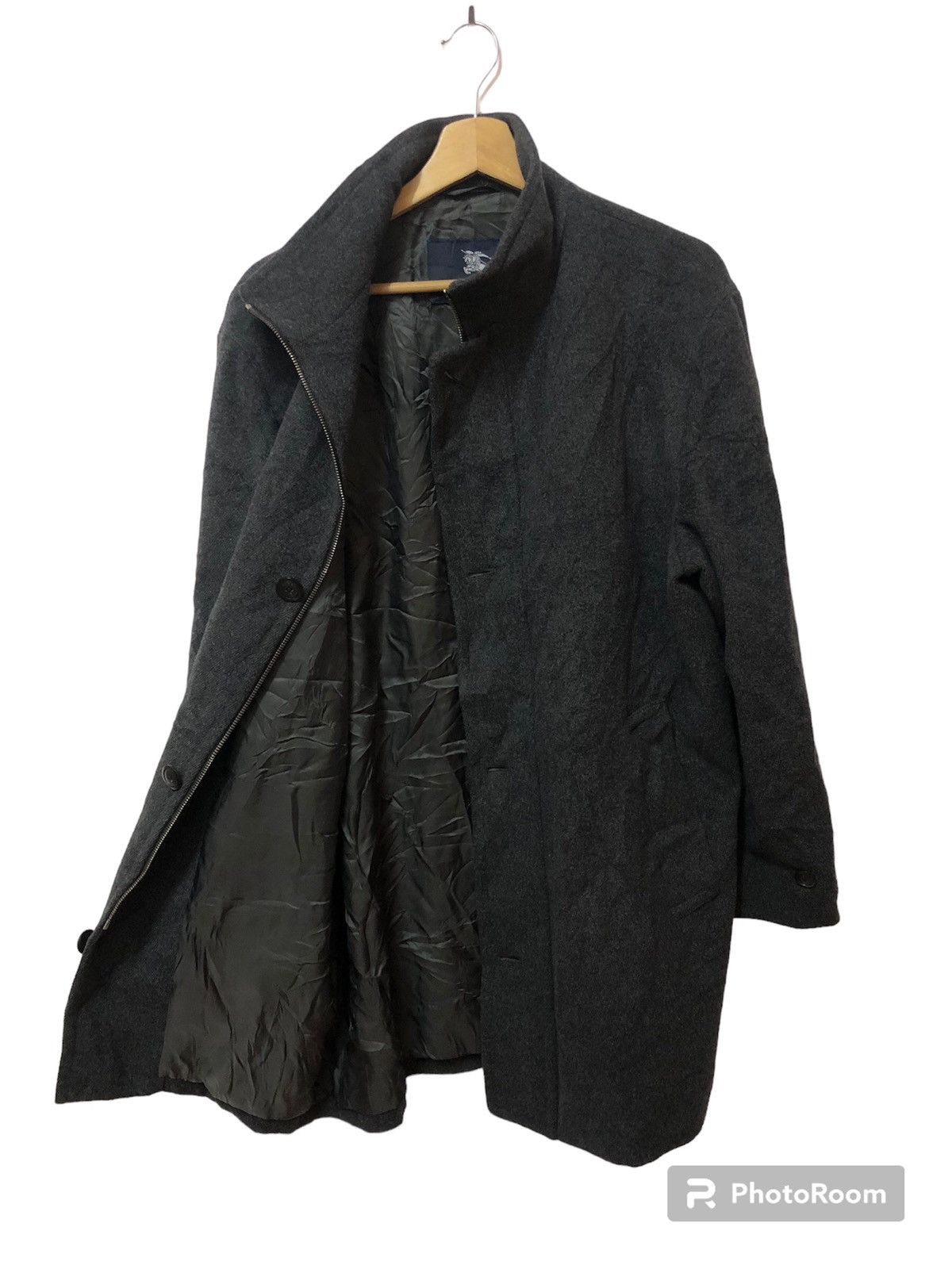 Burberry Vintage 90’s Burberry Of London Wool Long Jacket Size US M / EU 48-50 / 2 - 1 Thumbnail