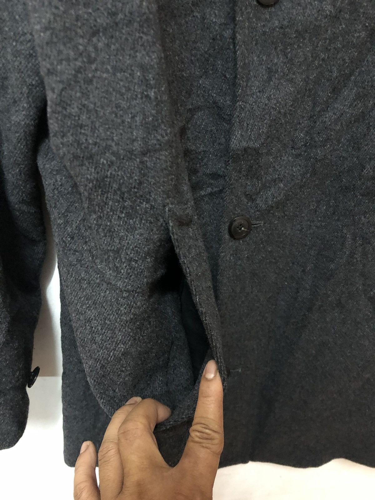 Burberry Vintage 90’s Burberry Of London Wool Long Jacket Size US M / EU 48-50 / 2 - 8 Thumbnail