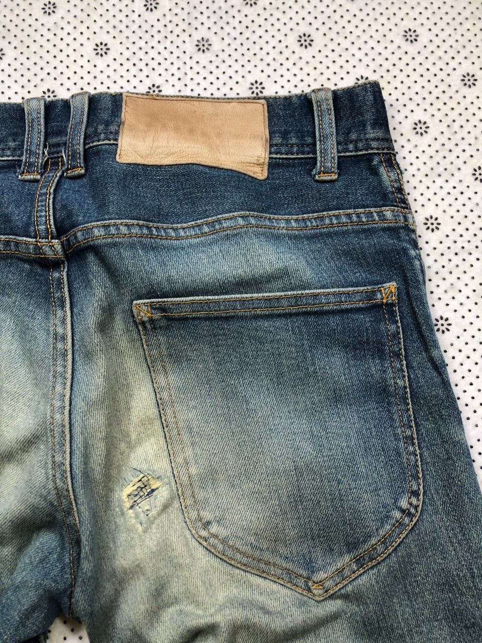 Hysteric Glamour × Japanese Brand 5351 Pour Les Hommes distressed jeans Size 30" / US 8 / IT 44 - 4 Thumbnail
