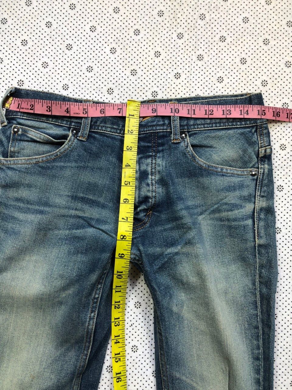 Hysteric Glamour × Japanese Brand 5351 Pour Les Hommes distressed jeans Size 30" / US 8 / IT 44 - 10 Thumbnail