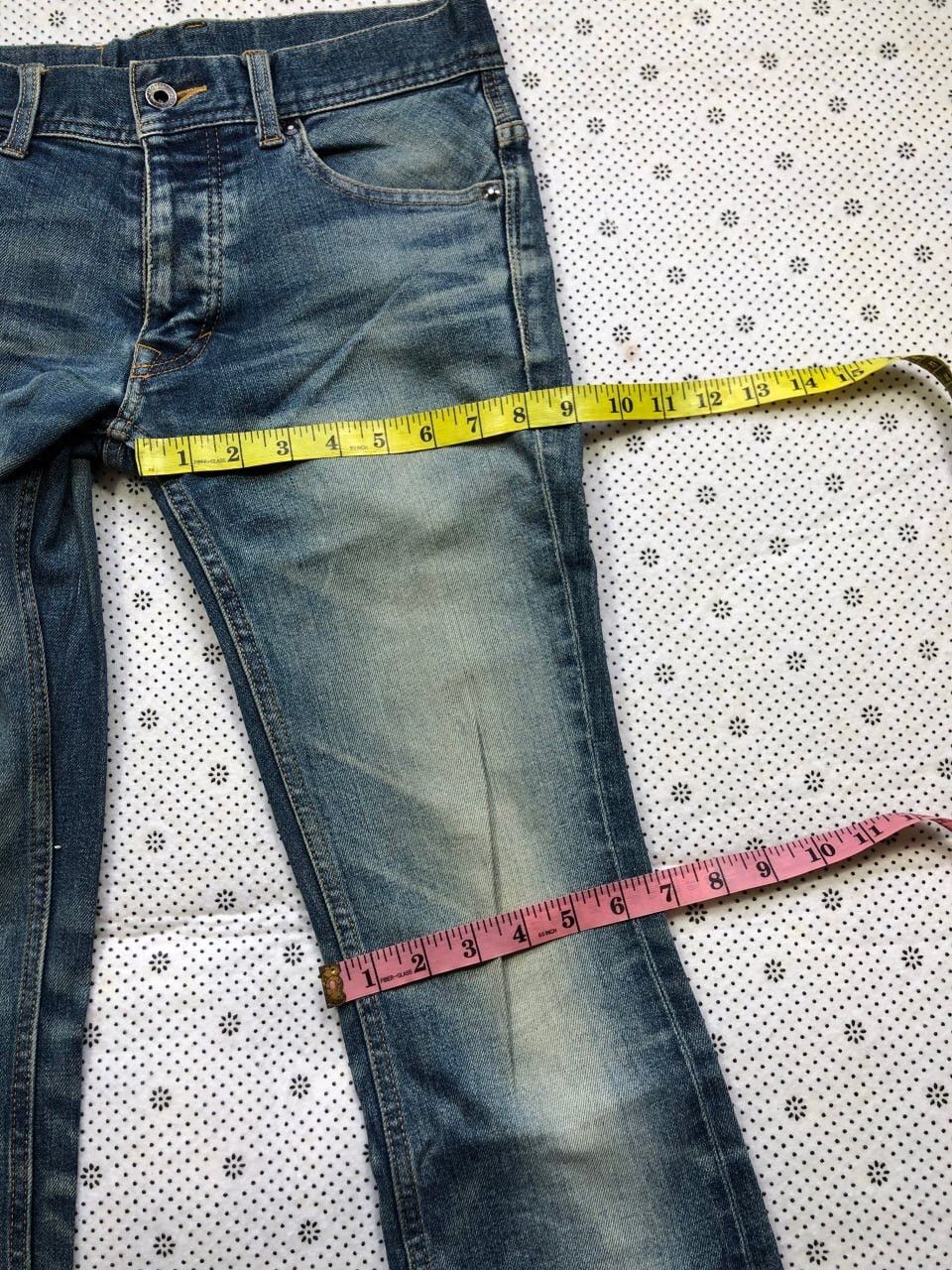 Hysteric Glamour × Japanese Brand 5351 Pour Les Hommes distressed jeans Size 30" / US 8 / IT 44 - 12 Thumbnail