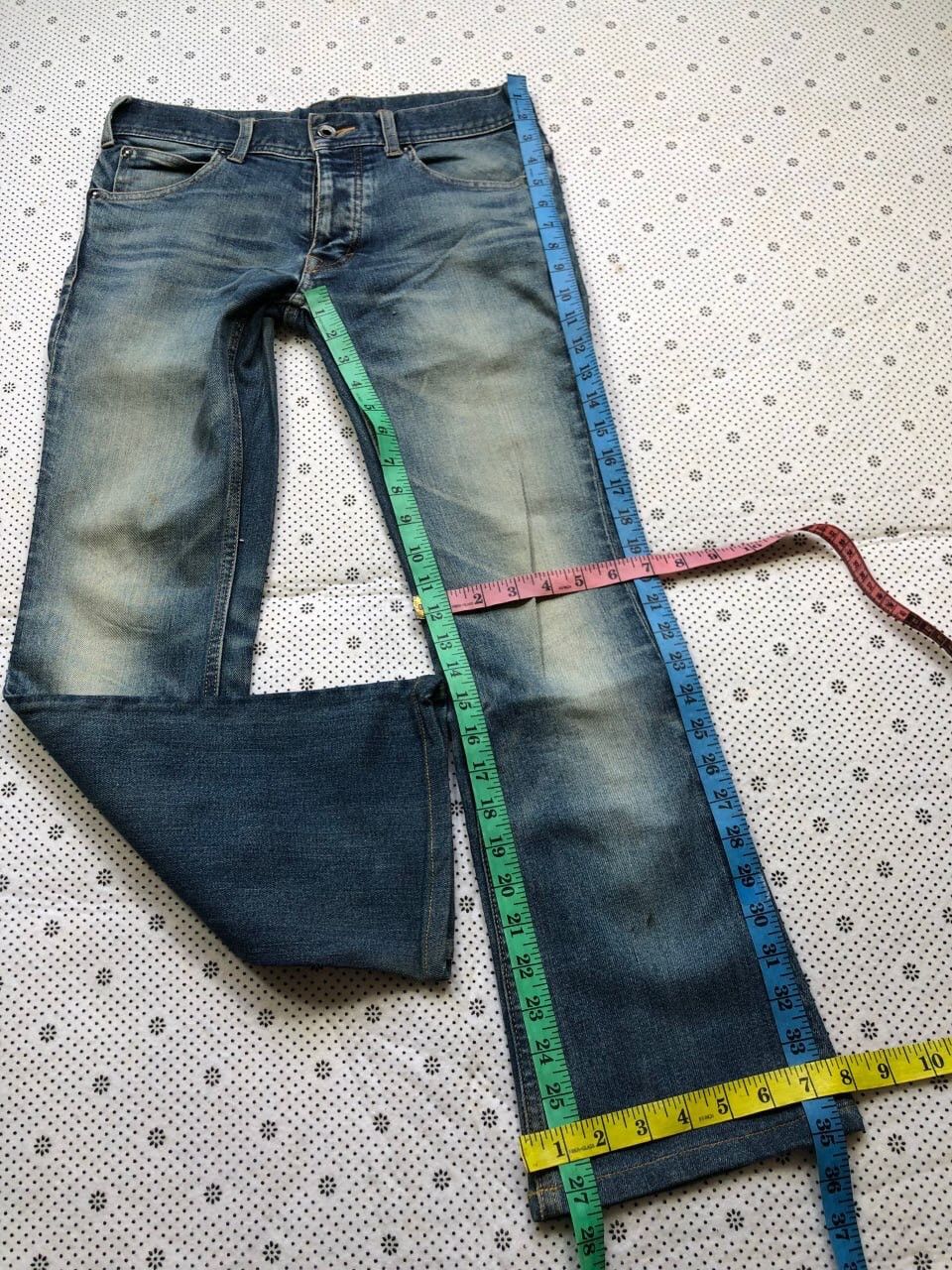 Hysteric Glamour × Japanese Brand 5351 Pour Les Hommes distressed jeans Size 30" / US 8 / IT 44 - 11 Thumbnail