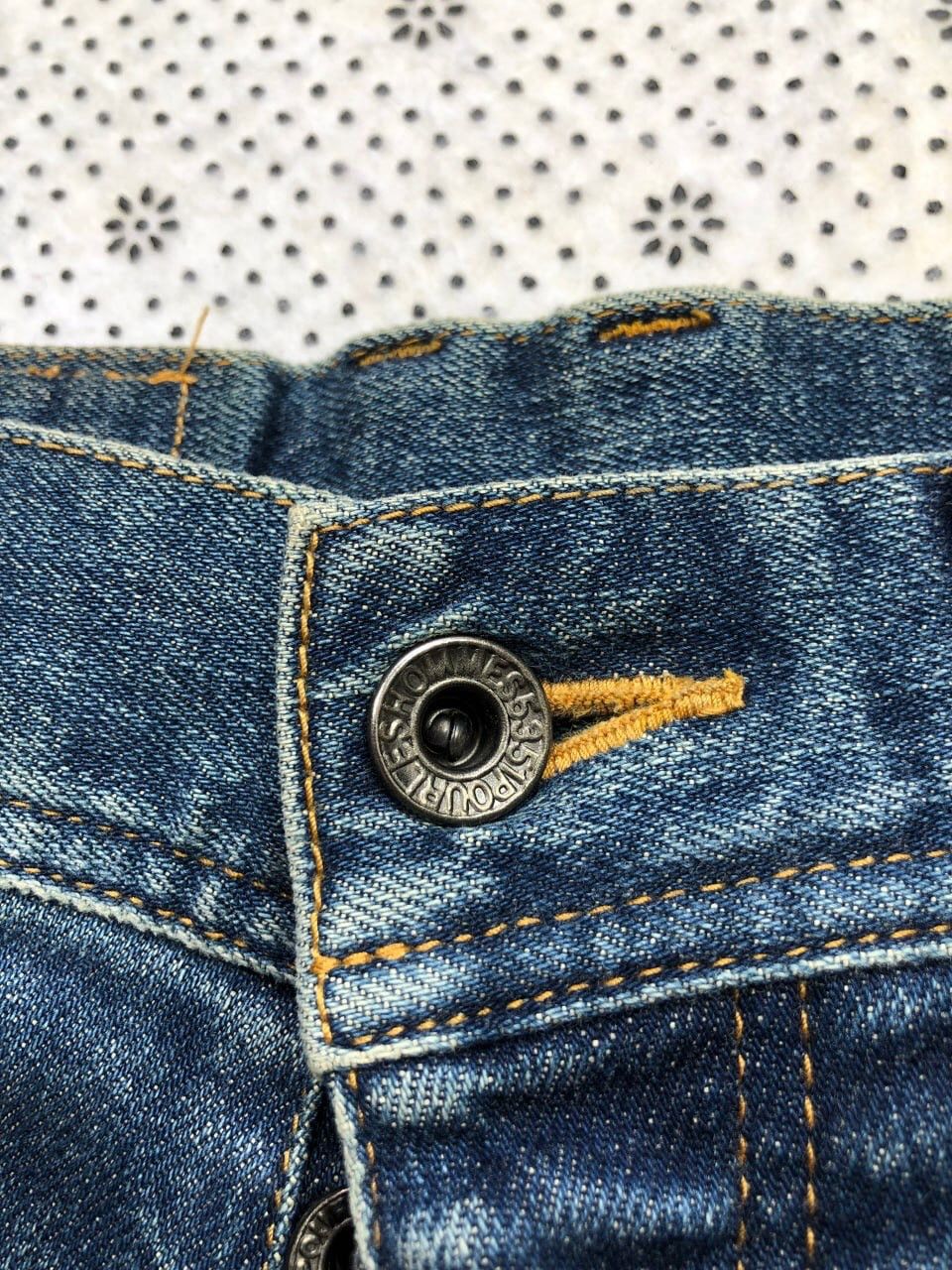 Hysteric Glamour × Japanese Brand 5351 Pour Les Hommes distressed jeans Size 30" / US 8 / IT 44 - 9 Thumbnail