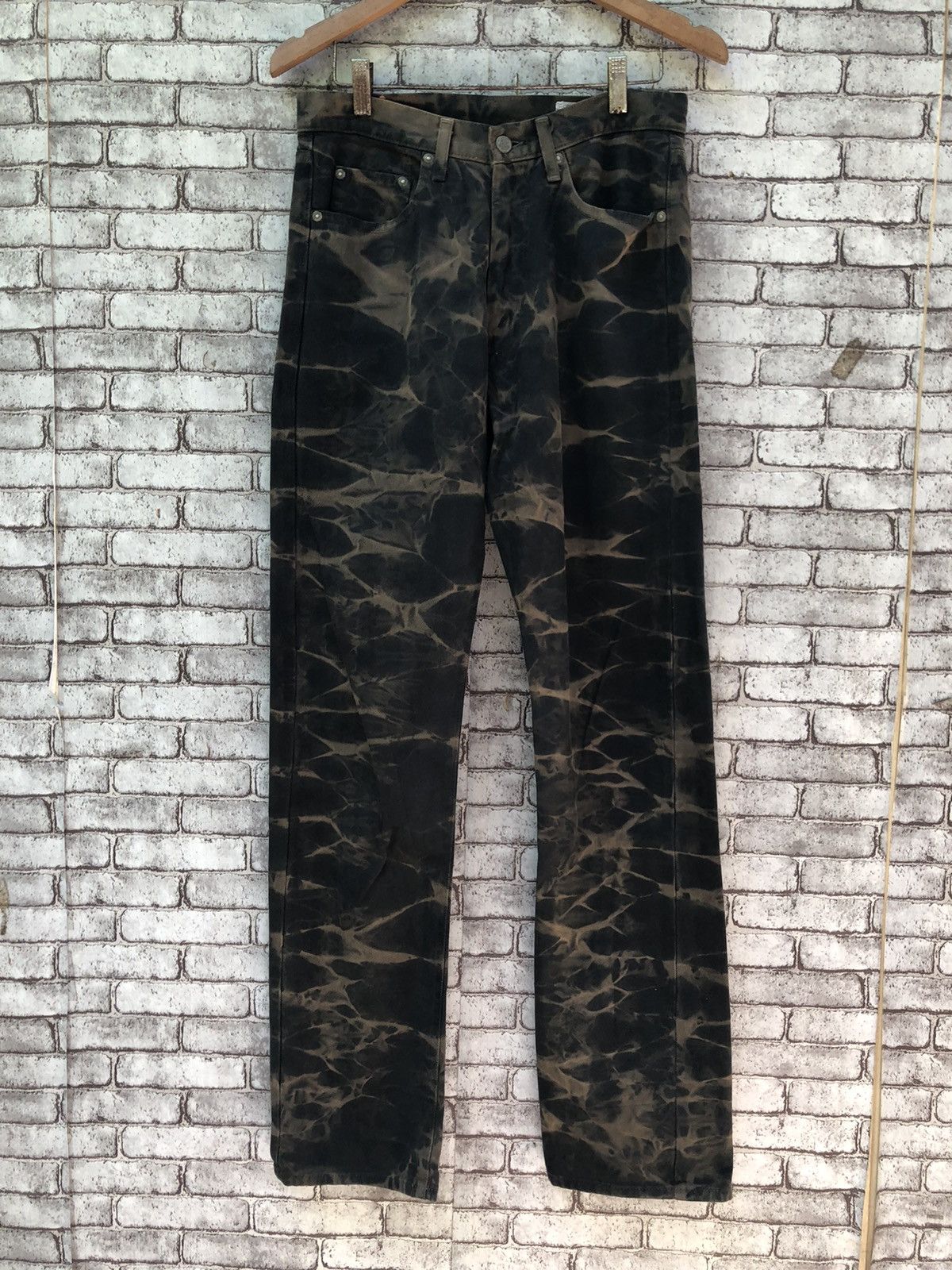 image of Vintage 90’S Big John Acid Wash Jeans, Men's (Size 30)