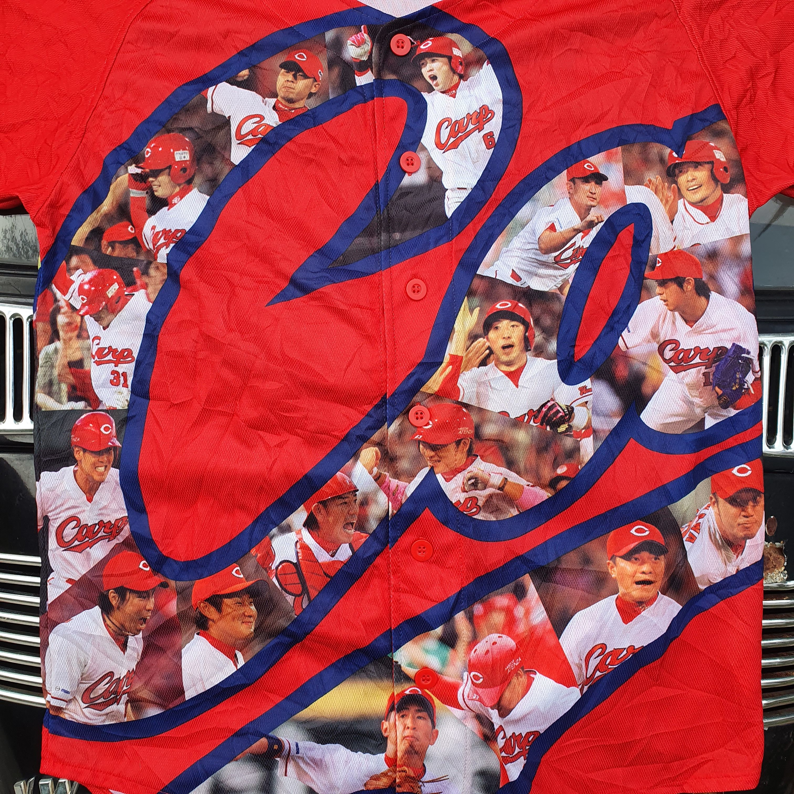 Japanese Brand JERSEY BASEBALL HIROSHIMA TOYO CARPS FULLPRINT Size US L / EU 52-54 / 3 - 3 Thumbnail