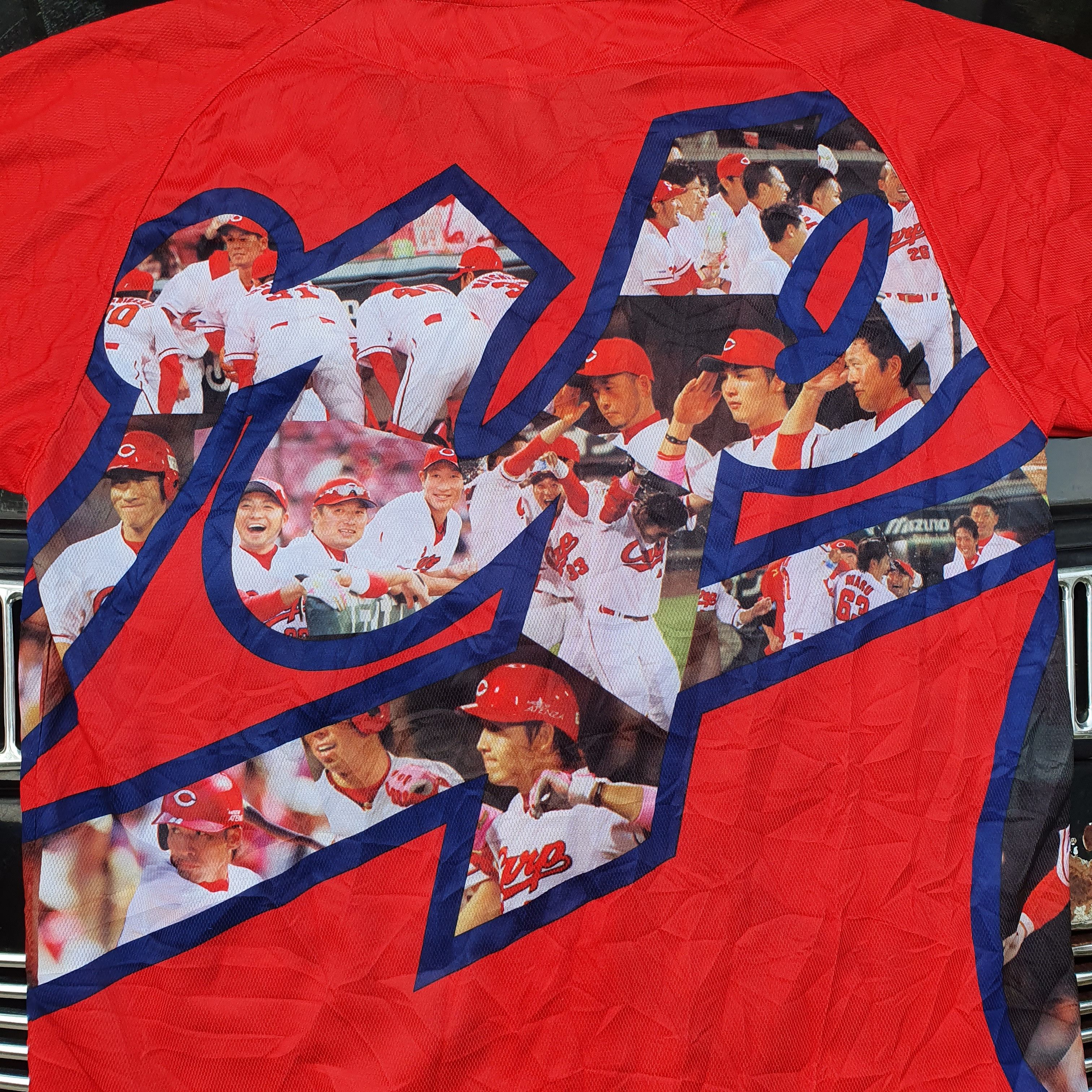Japanese Brand JERSEY BASEBALL HIROSHIMA TOYO CARPS FULLPRINT Size US L / EU 52-54 / 3 - 4 Thumbnail