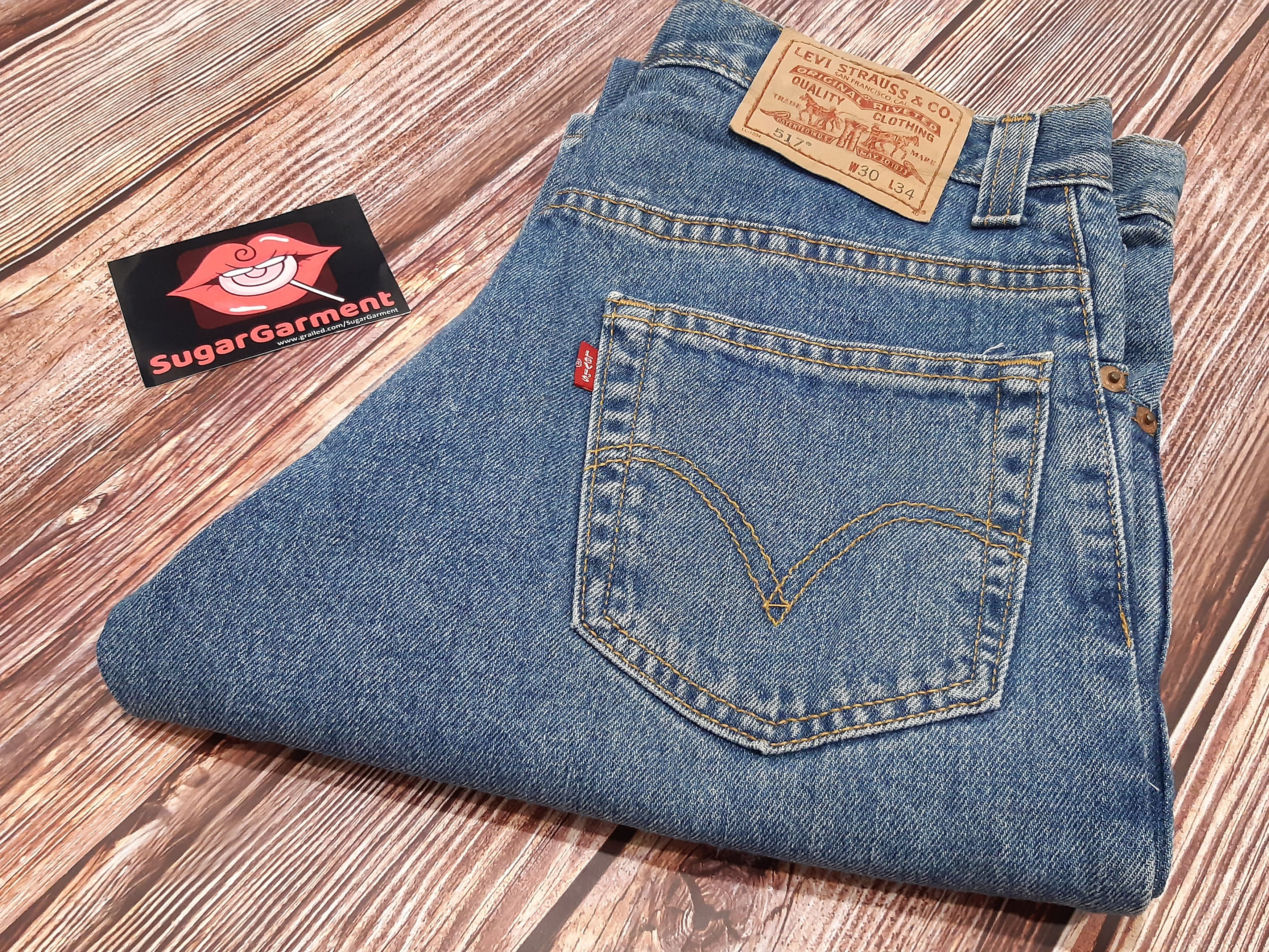 Levi's × Vintage LEVIS 517 Jeans Bootcut Size US 31 - 18 Thumbnail