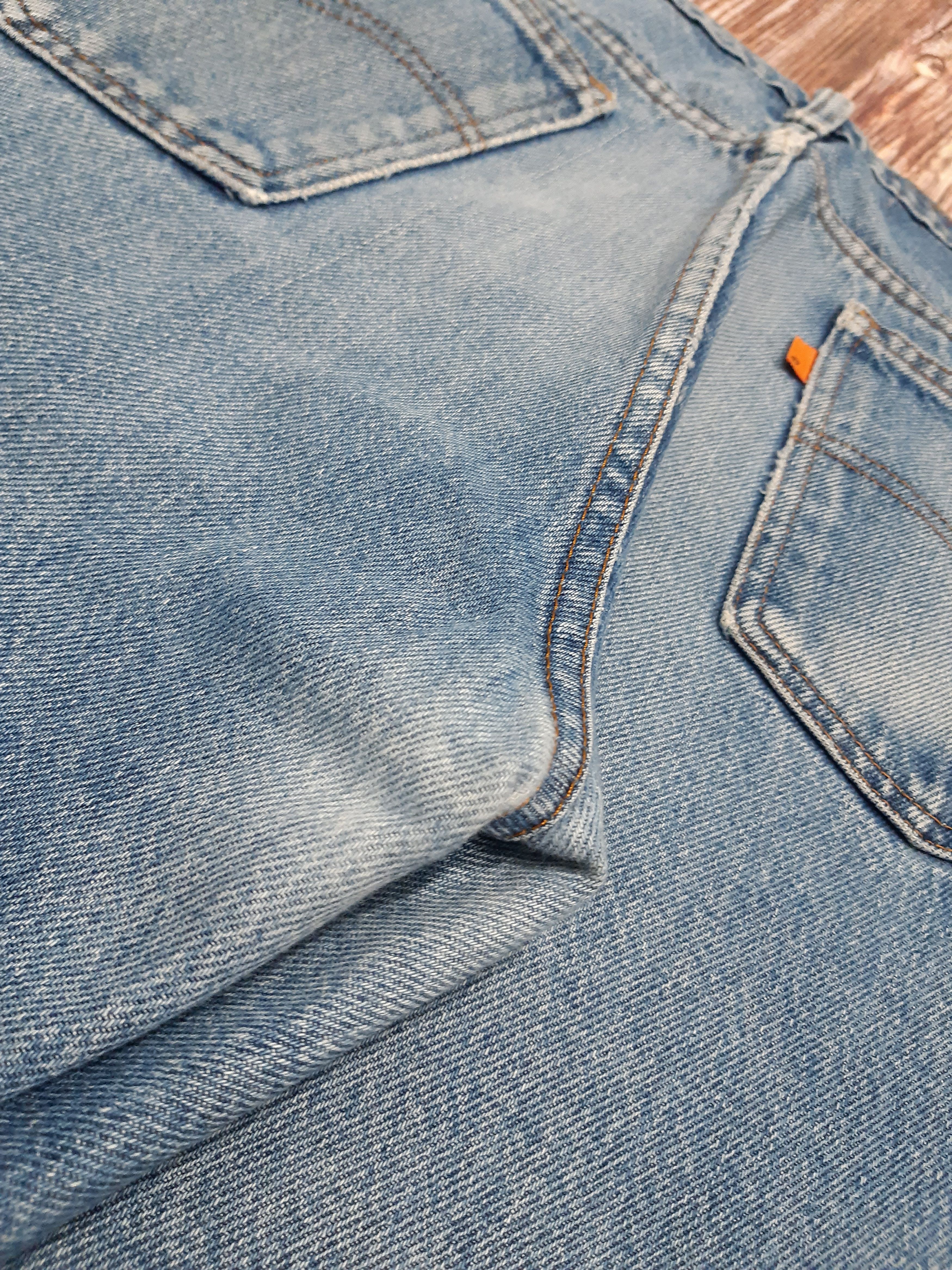 Levi's Levis 517 Jeans Bootcut Orange Tab USA Vintage Size US 33 - 12 Thumbnail