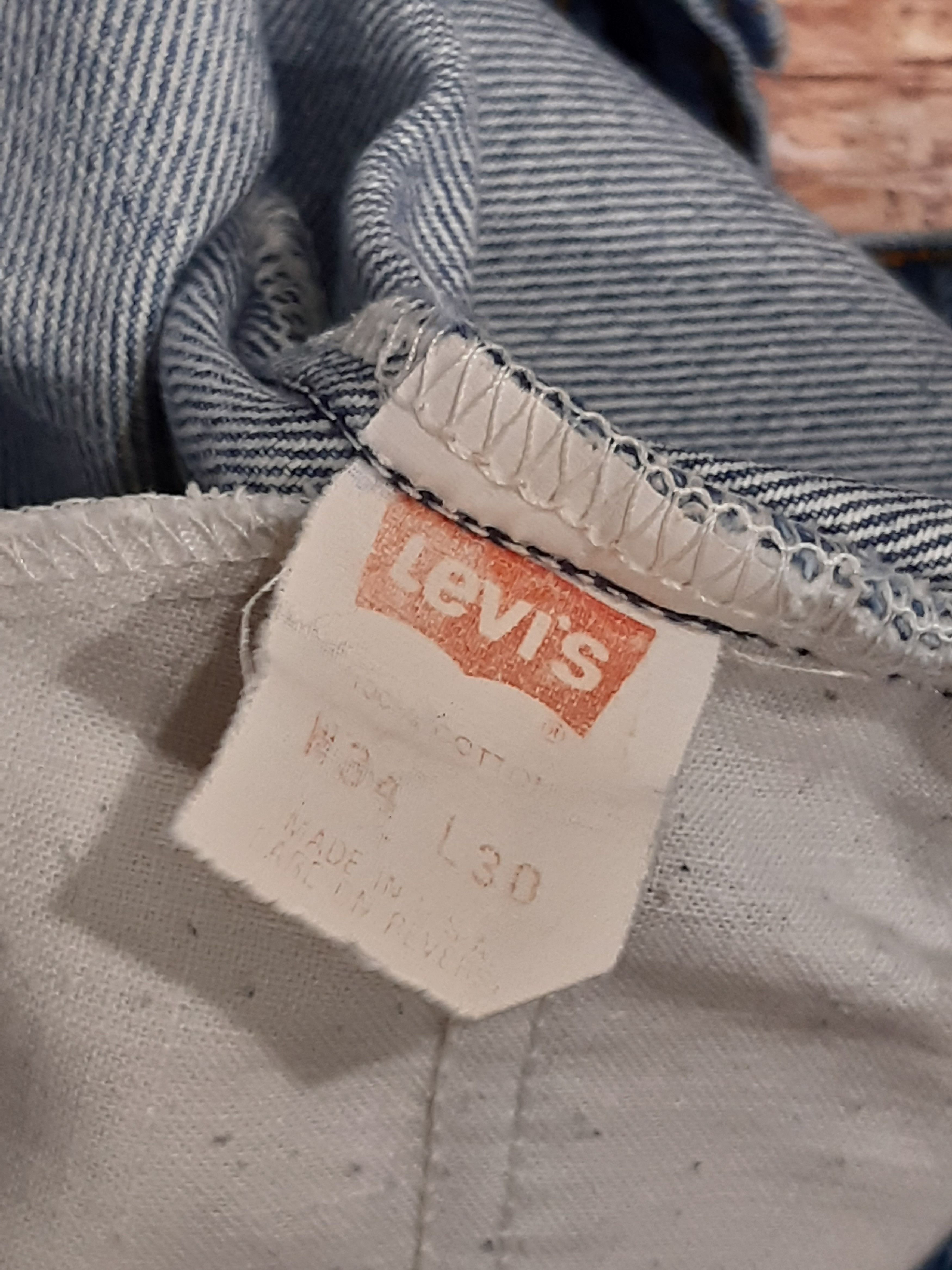 Levi's Levis 517 Jeans Bootcut Orange Tab USA Vintage Size US 33 - 7 Thumbnail