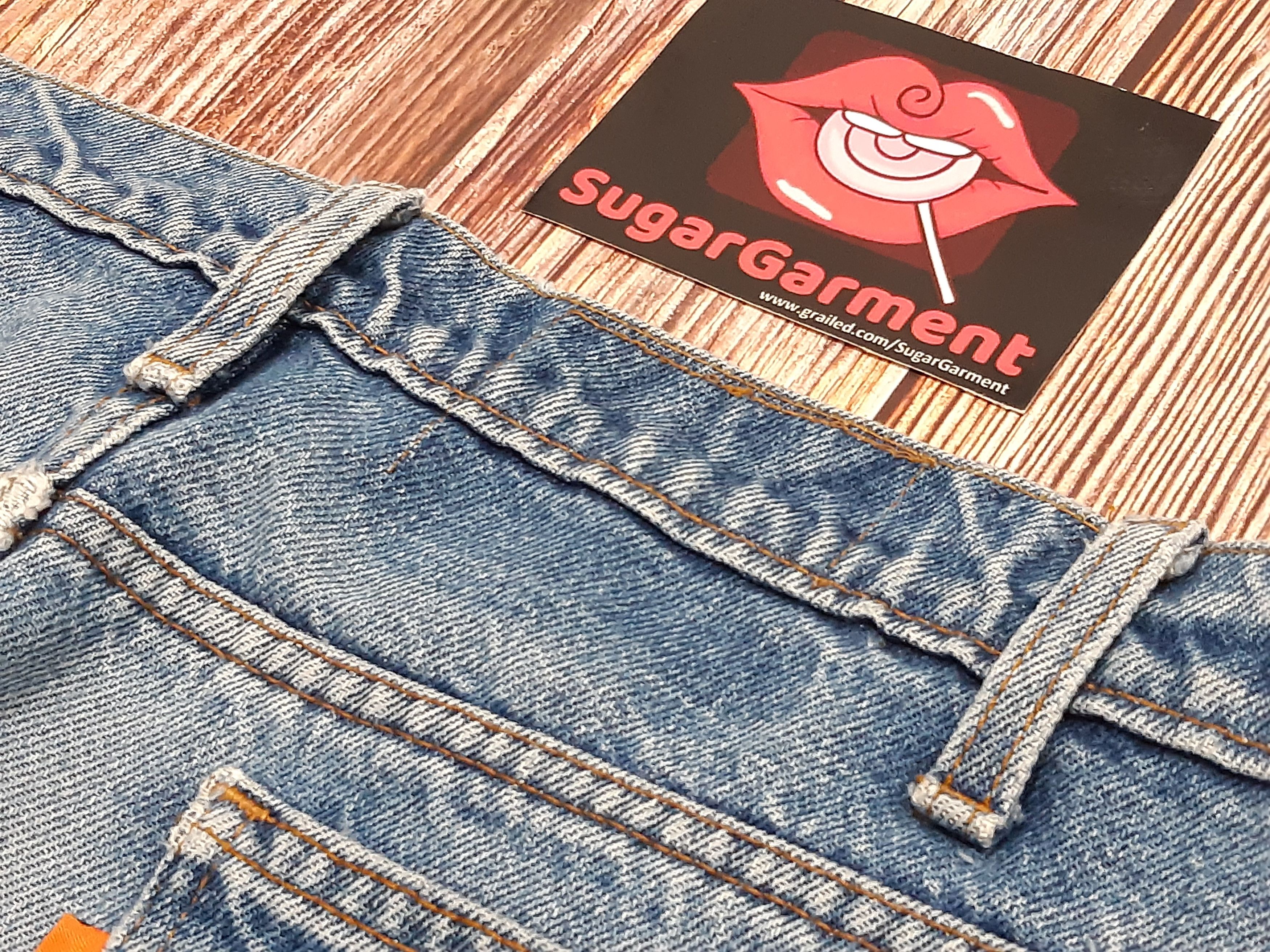Levi's Levis 517 Jeans Bootcut Orange Tab USA Vintage Size US 33 - 16 Thumbnail