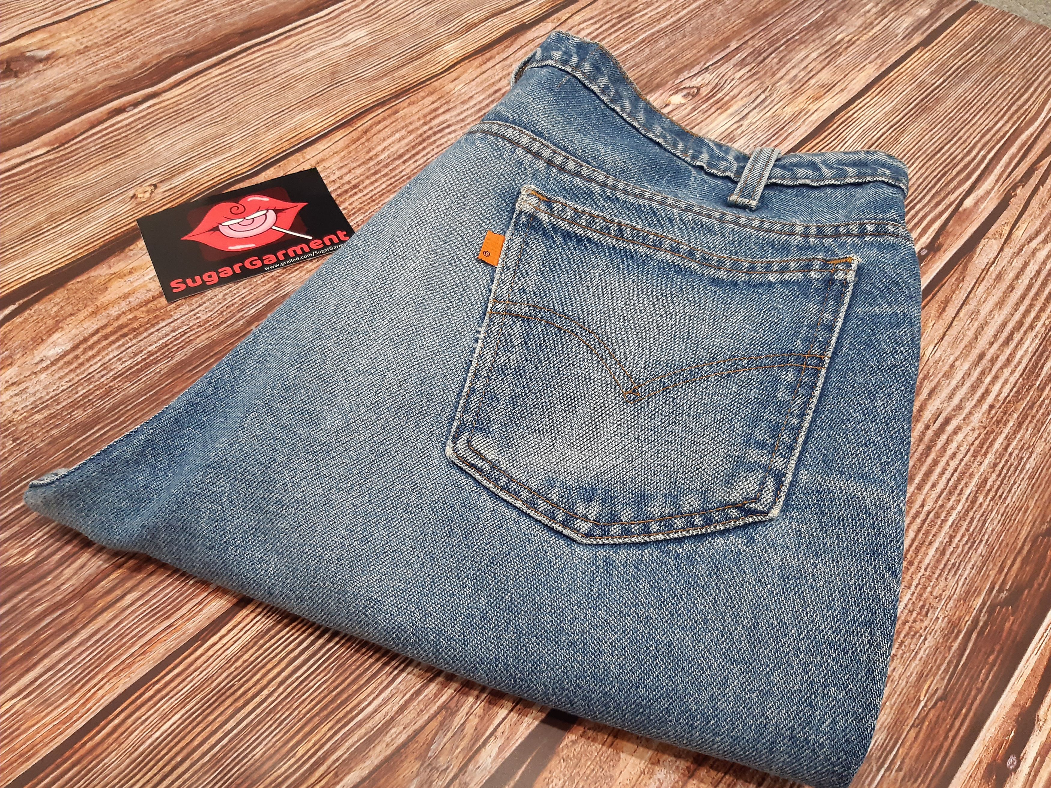 Levi's Levis 517 Jeans Bootcut Orange Tab USA Vintage Size US 33 - 18 Thumbnail