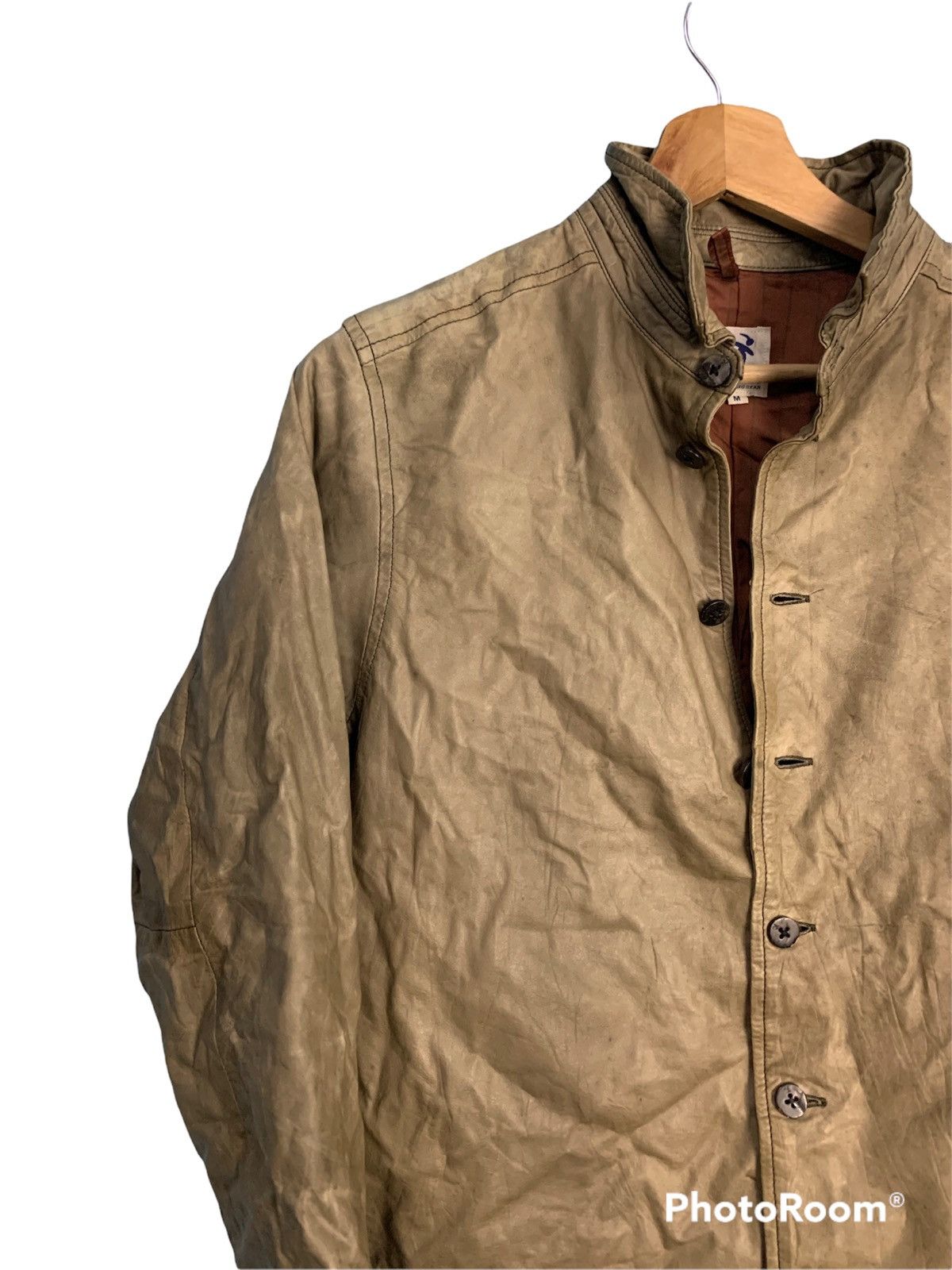 Hai Sporting Gear × Issey Miyake × Vintage Issey Miyake Cowhide Jacket Leather Style Size US S / EU 44-46 / 1 - 4 Thumbnail