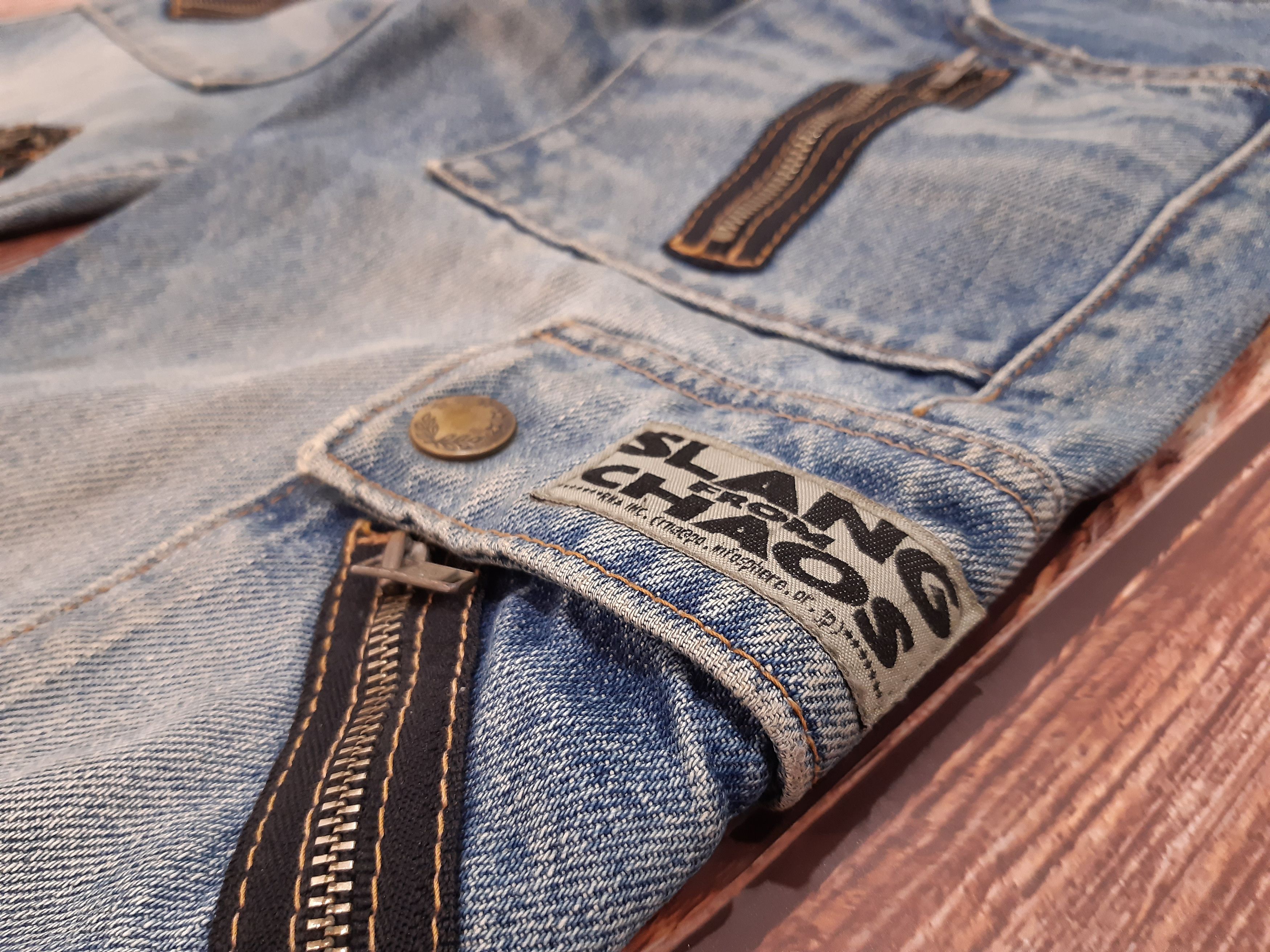 Japanese Brand × Vintage Japanese Jeans Distressed Multi Pocket Zipper RNA Size US 29 - 3 Thumbnail