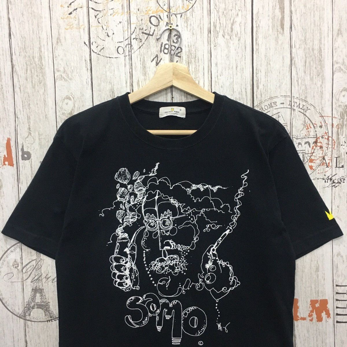 Jean-Michel Basquiat × Vintage Jean Michel basquait samo Men tees pop art Size US M / EU 48-50 / 2 - 3 Thumbnail