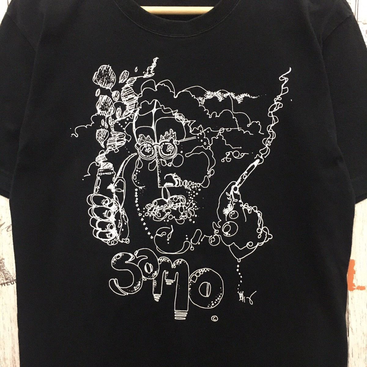 Jean-Michel Basquiat × Vintage Jean Michel basquait samo Men tees pop art Size US M / EU 48-50 / 2 - 6 Thumbnail