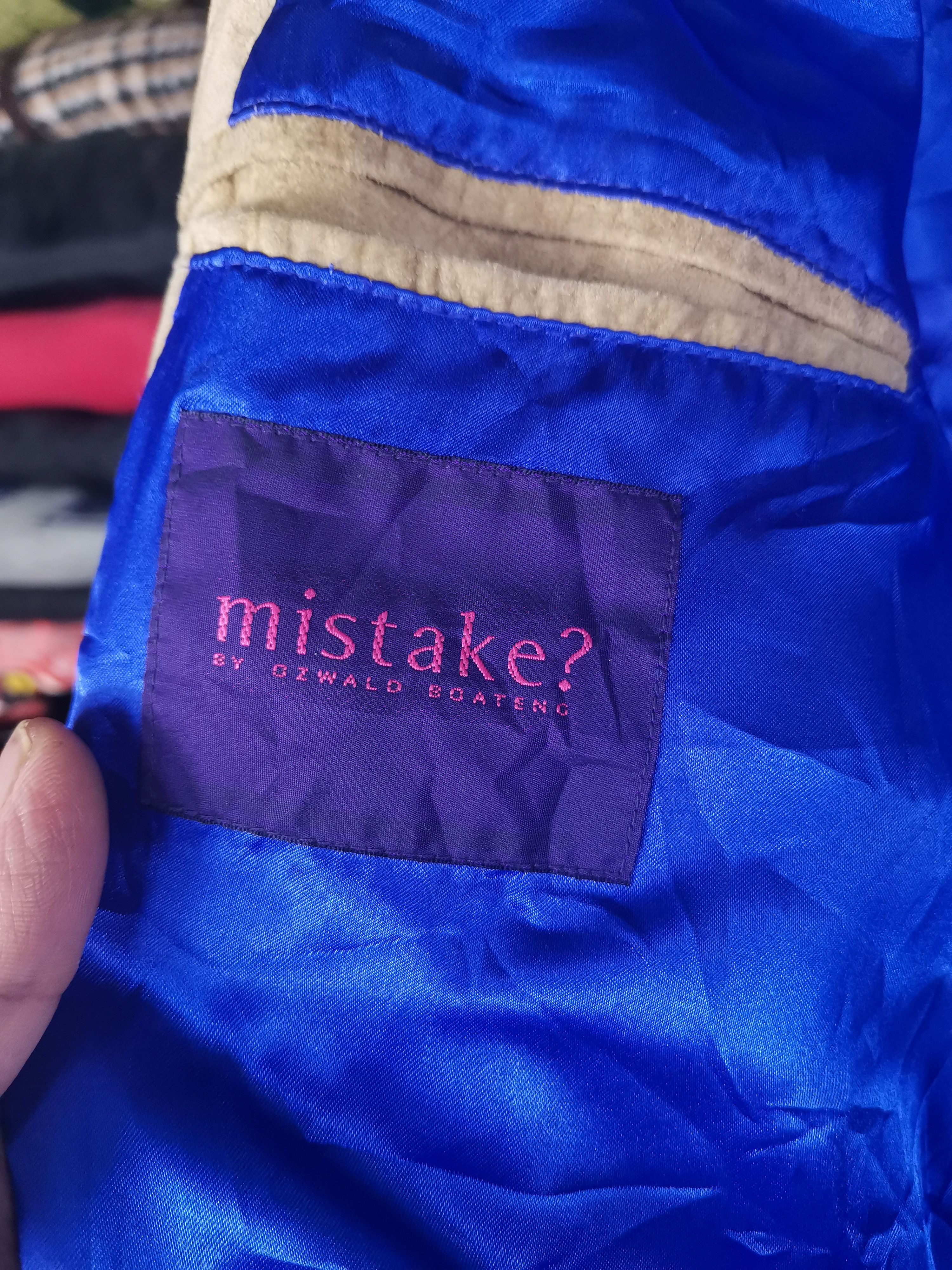 Japanese Brand Vintage Japanese Brand Mistake Motorcycle Style Jacket Size US S / EU 44-46 / 1 - 4 Thumbnail