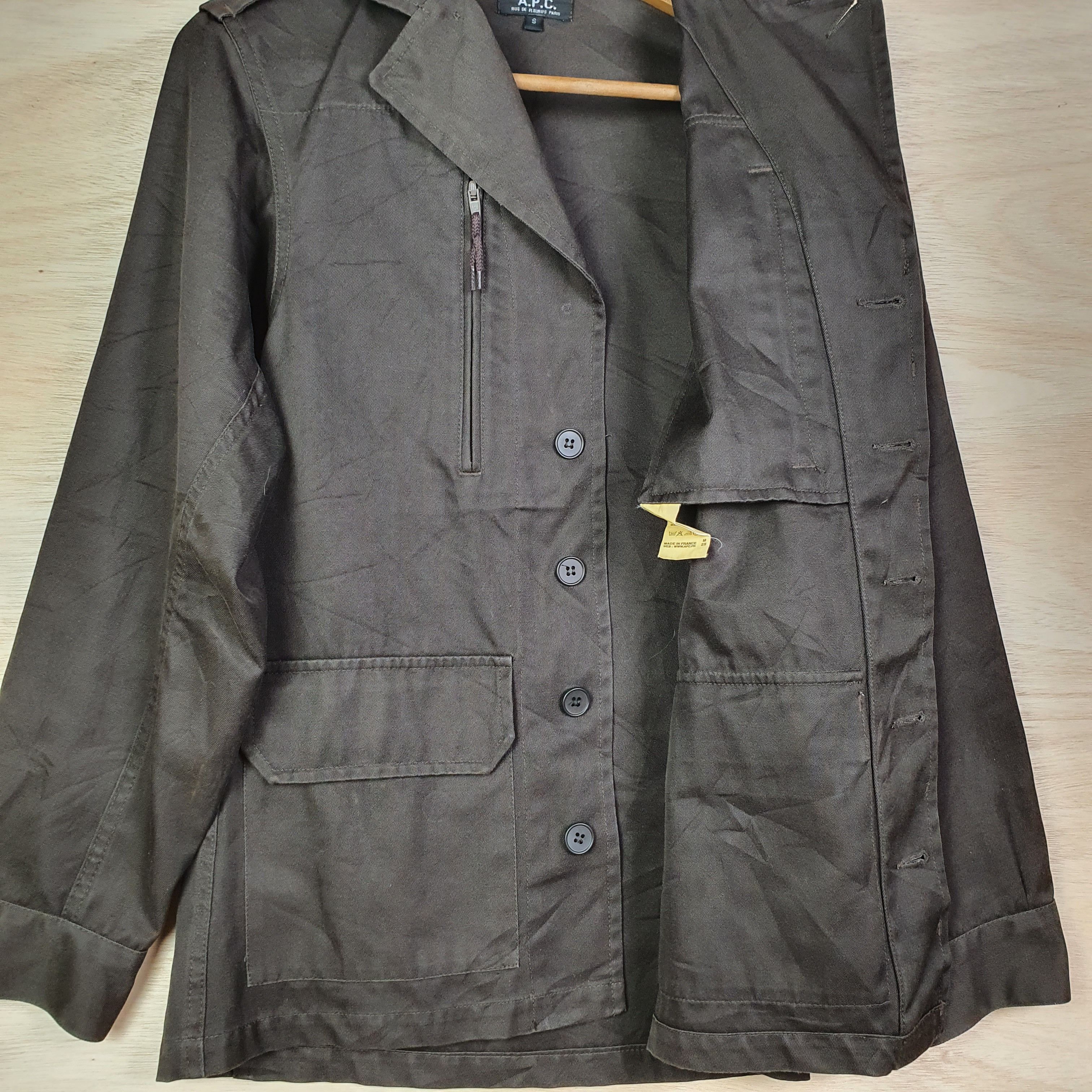 A.P.C. A.P.C MILITARY JACKET Size S / US 4 / IT 40 - 4 Thumbnail