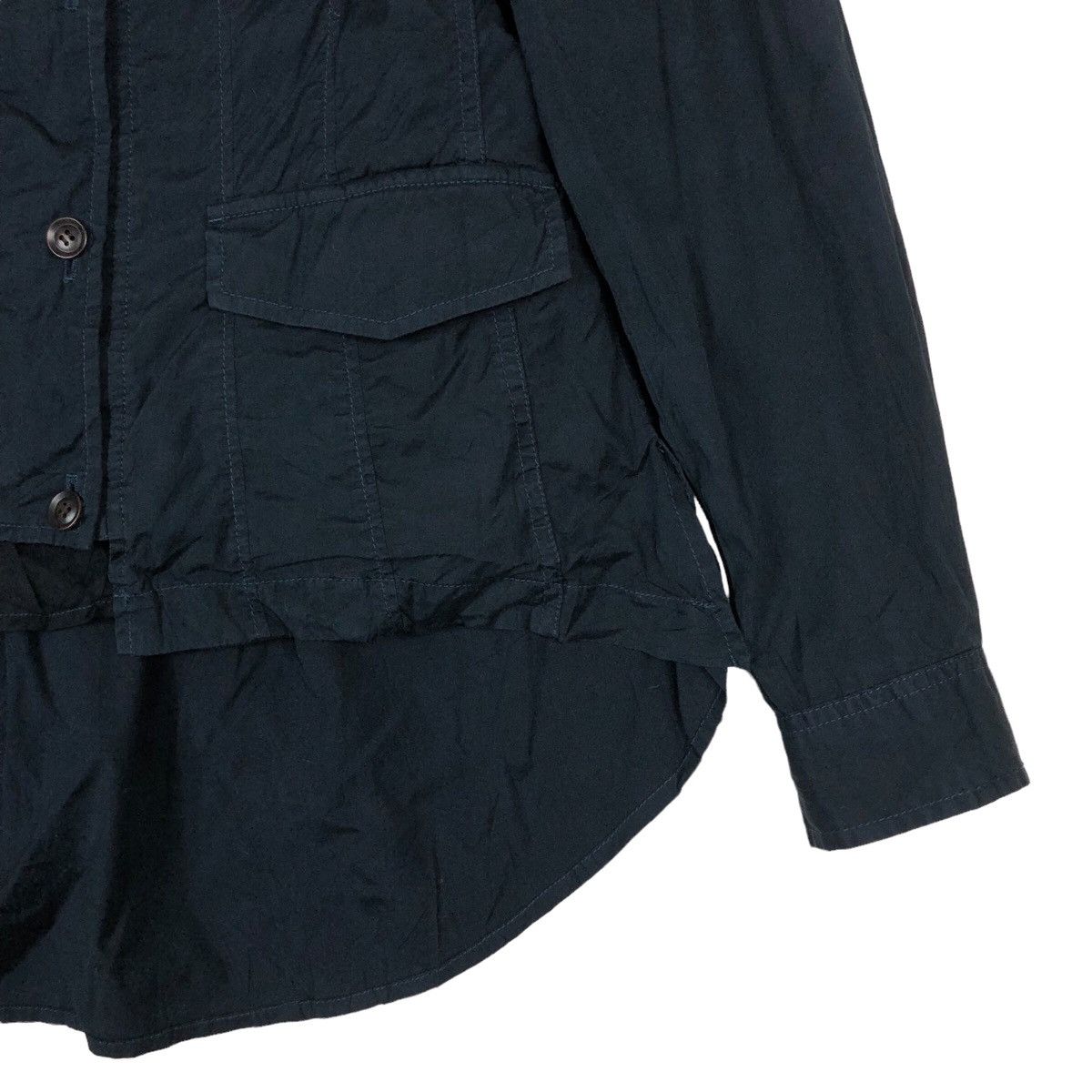 Issey Miyake Archive PLST Issey Miyake Designer Outfit Button Up Blouse Size M / US 6-8 / IT 42-44 - 4 Thumbnail